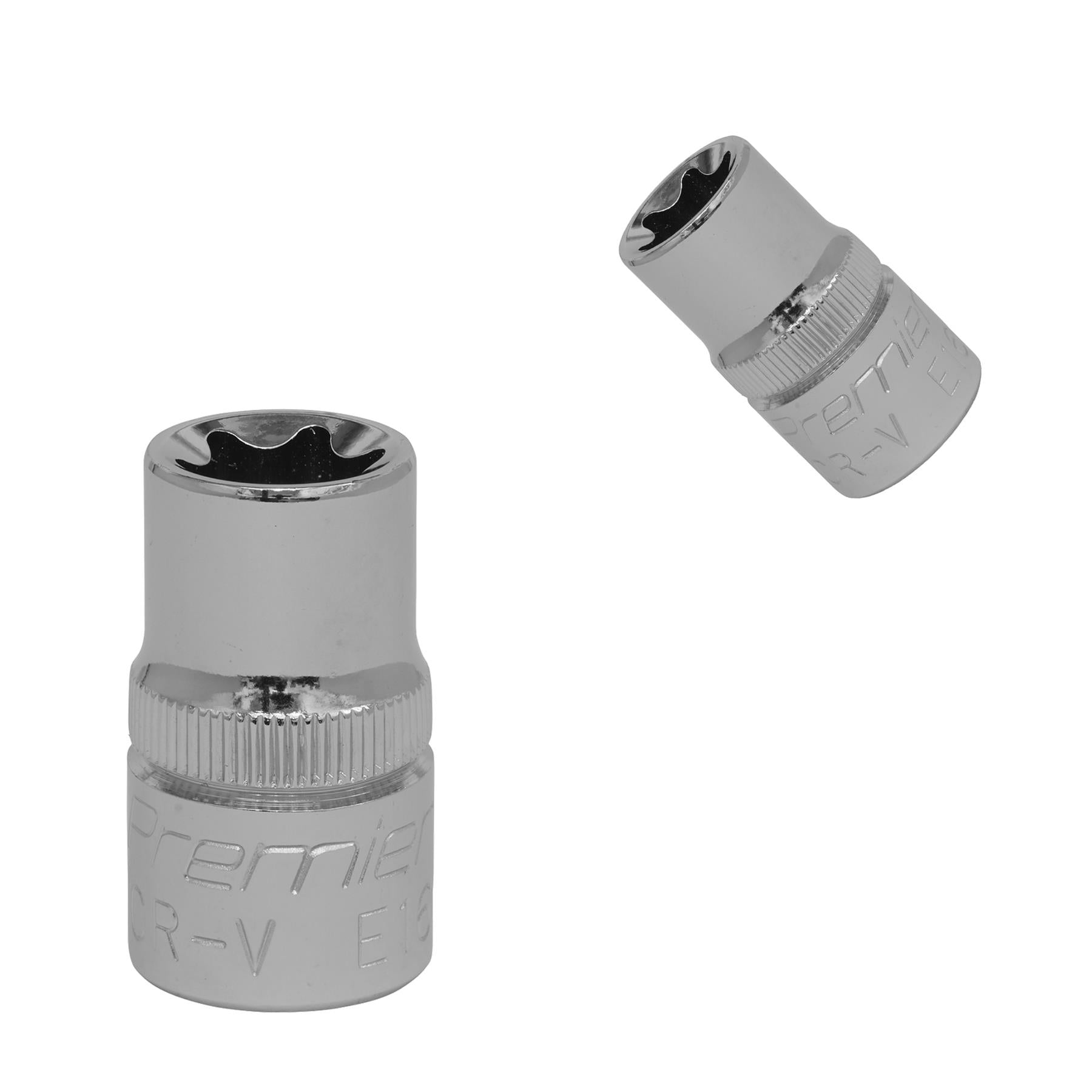 Sealey TRX-Star* Socket E16 1/2"Sq Drive Chrome Vanadium Steel