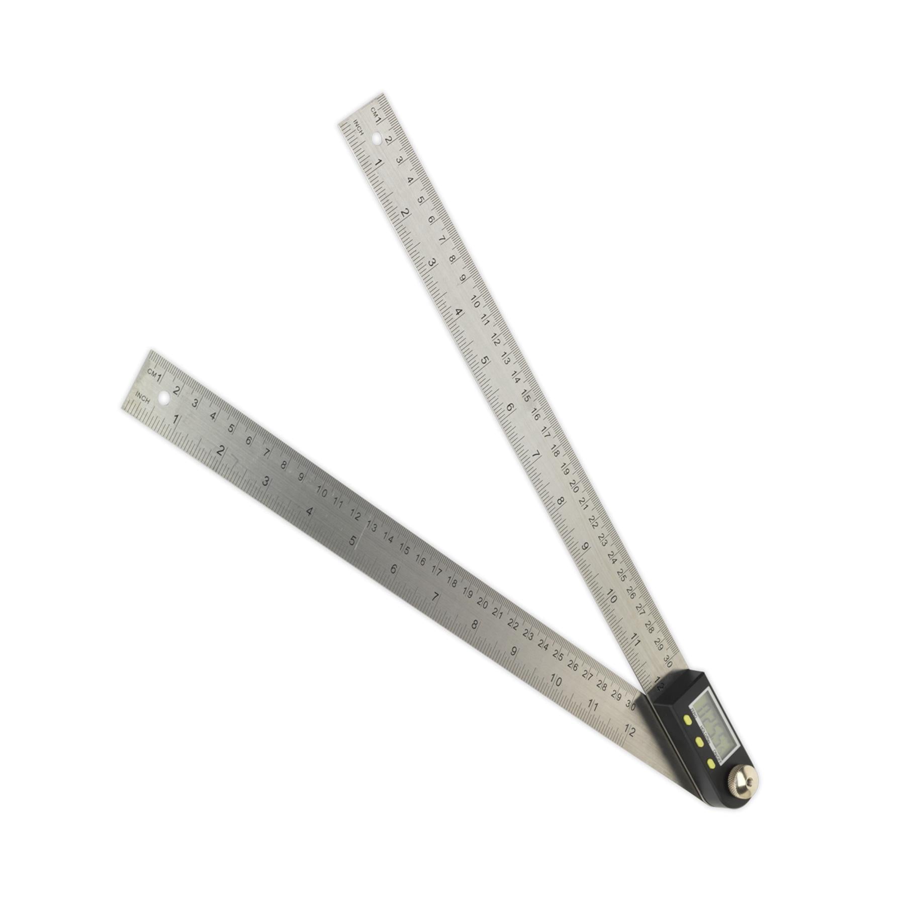 Sealey Digital Angle Rule 300mm(12")
