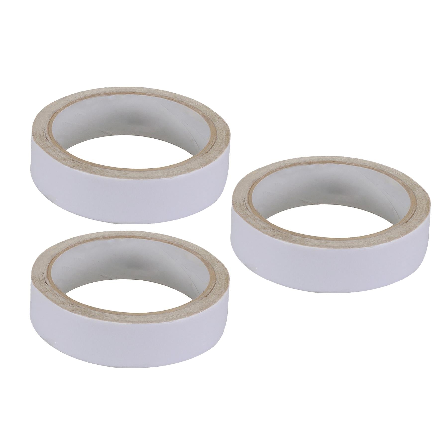 3x Super Hold Double-Sided Tape - 25mm x 2.5m Super-Strong, Hot Melt Adhesive