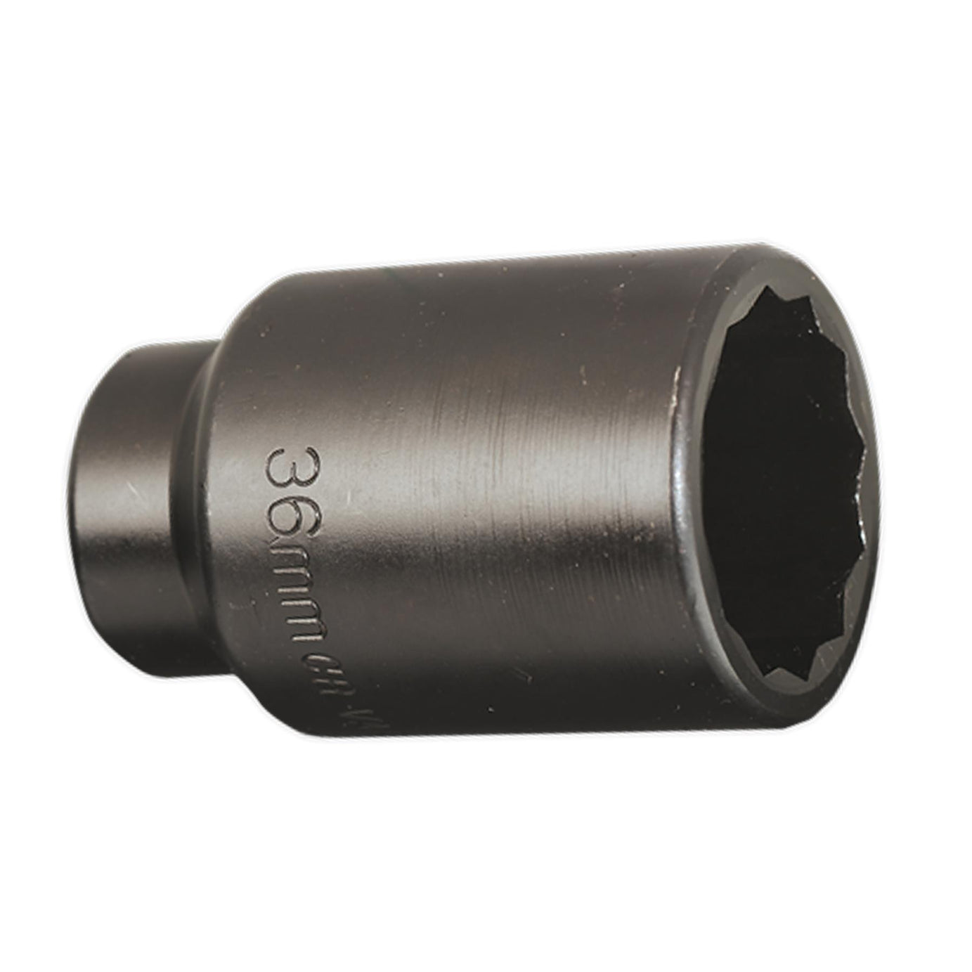 Sealey Impact Socket 36mm Bi-Hex Deep 1/2"Sq Drive