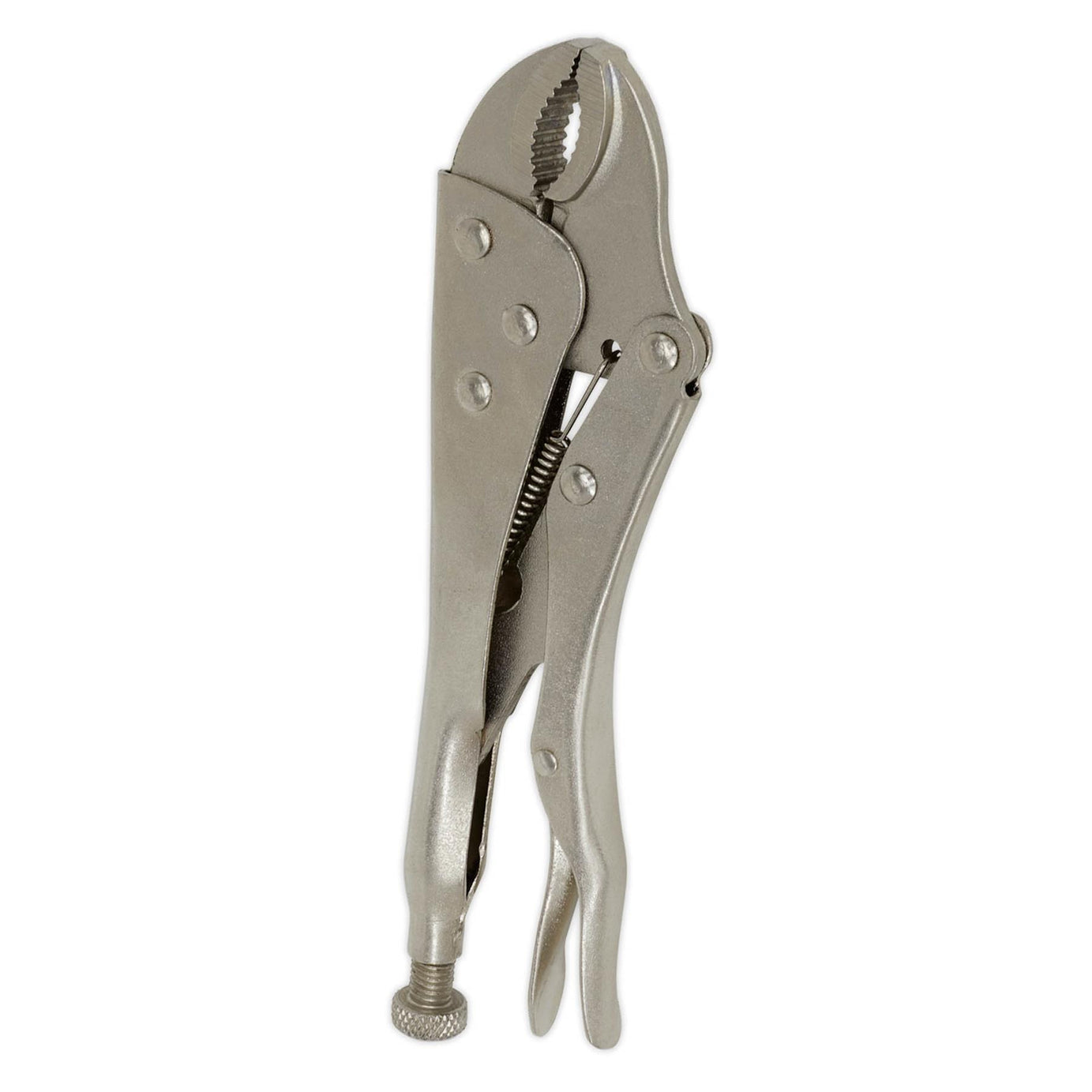 Sealey Locking Pliers 215mm Curved Jaw