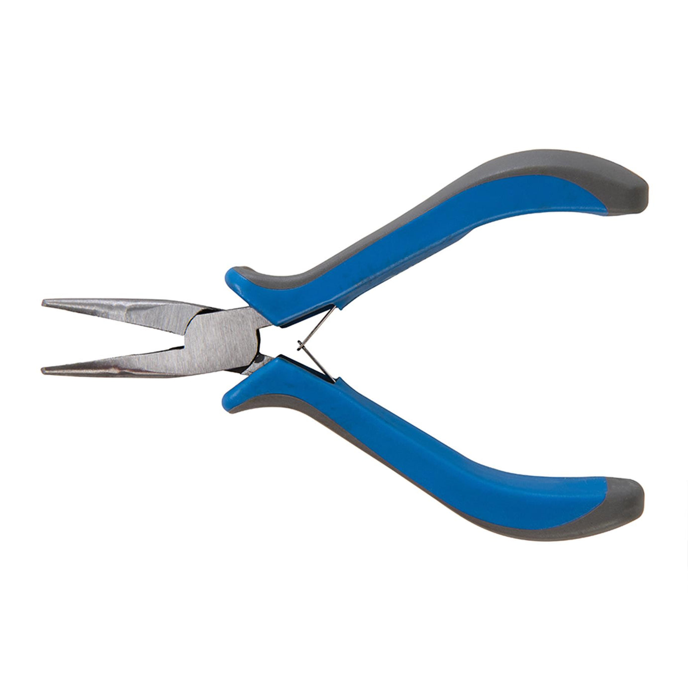 Bent Nose Mini Pliers - 130mm Tempered Carbon Steel Jaws For Accurate Work