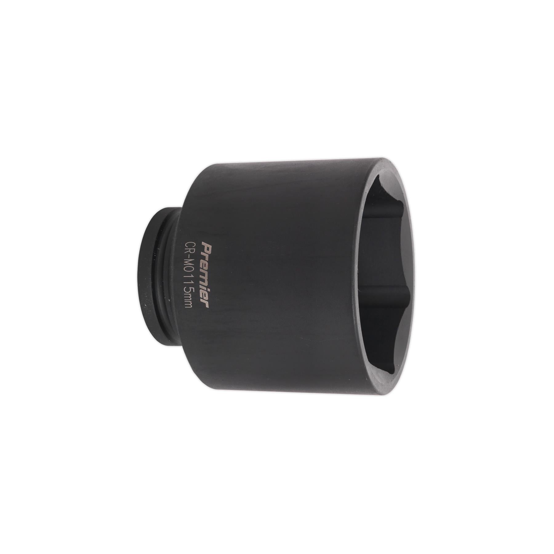 Sealey Impact Socket 115mm Deep 1"Sq Drive Chrome Molybdenum Lifetime Guarantee