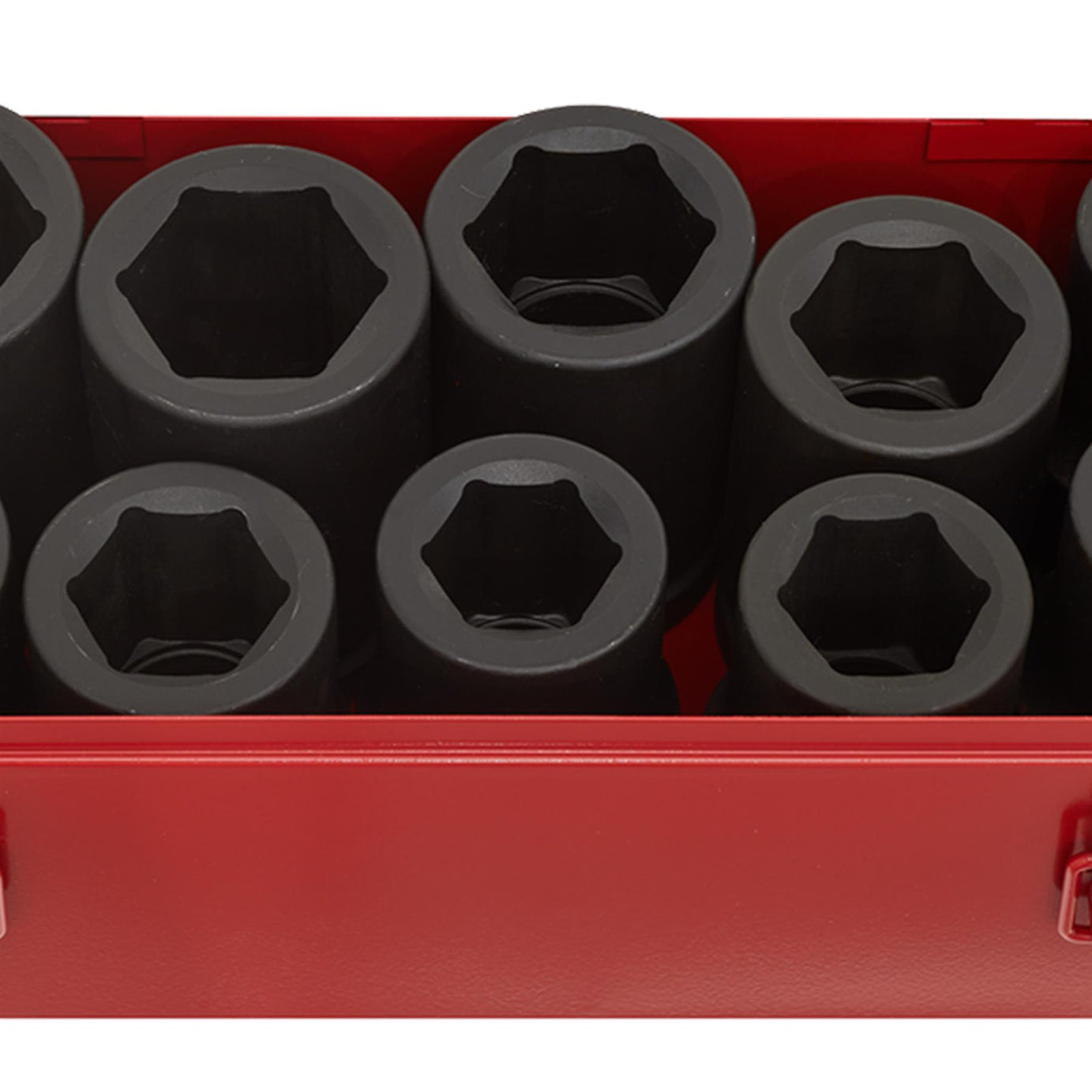 Sealey Impact Socket Set 10pc Deep 1"Sq Drive Metric/Imperial