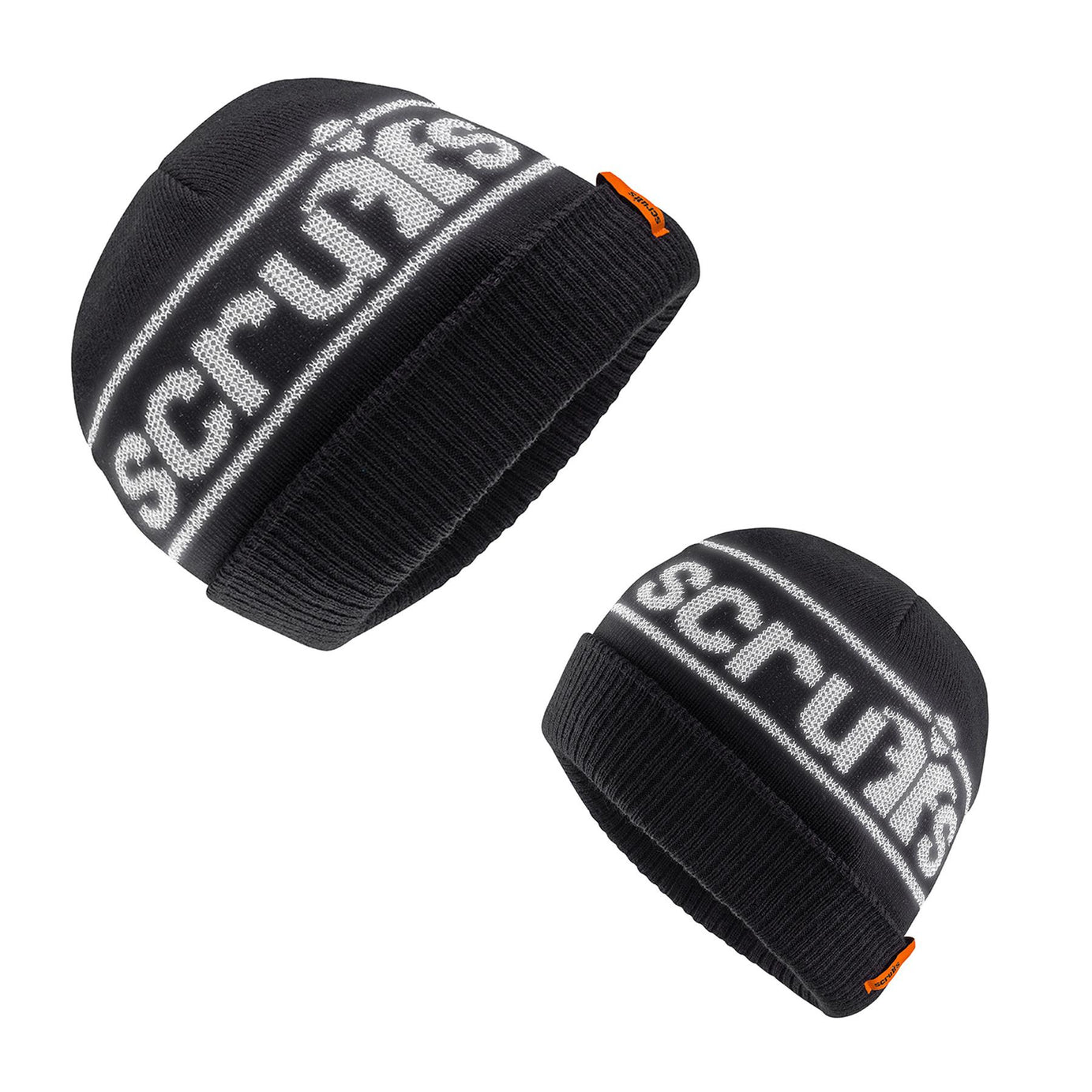 Scruffs Trade Reflective Beanie Reflective Black
