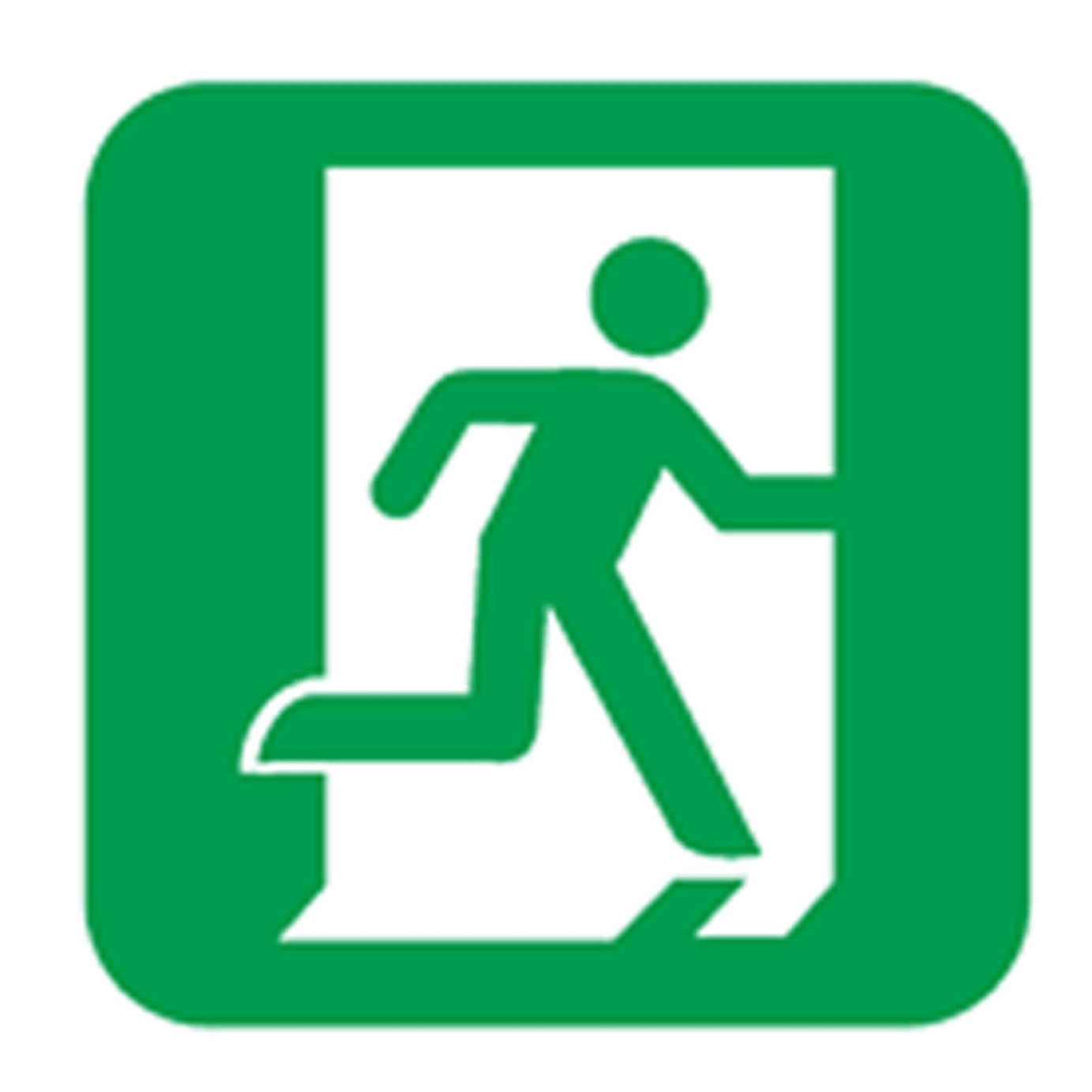 Safe Conditions Safety Sign - Fire Exit Keep Clear - Rigid Plastic
