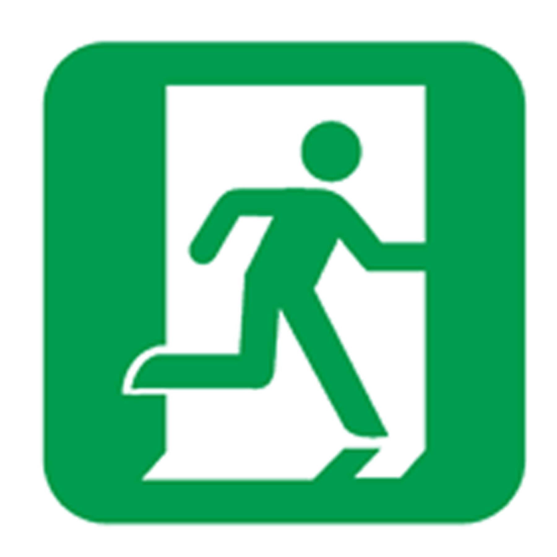 Safe Conditions Safety Sign - Fire Exit Keep Clear - Rigid Plastic