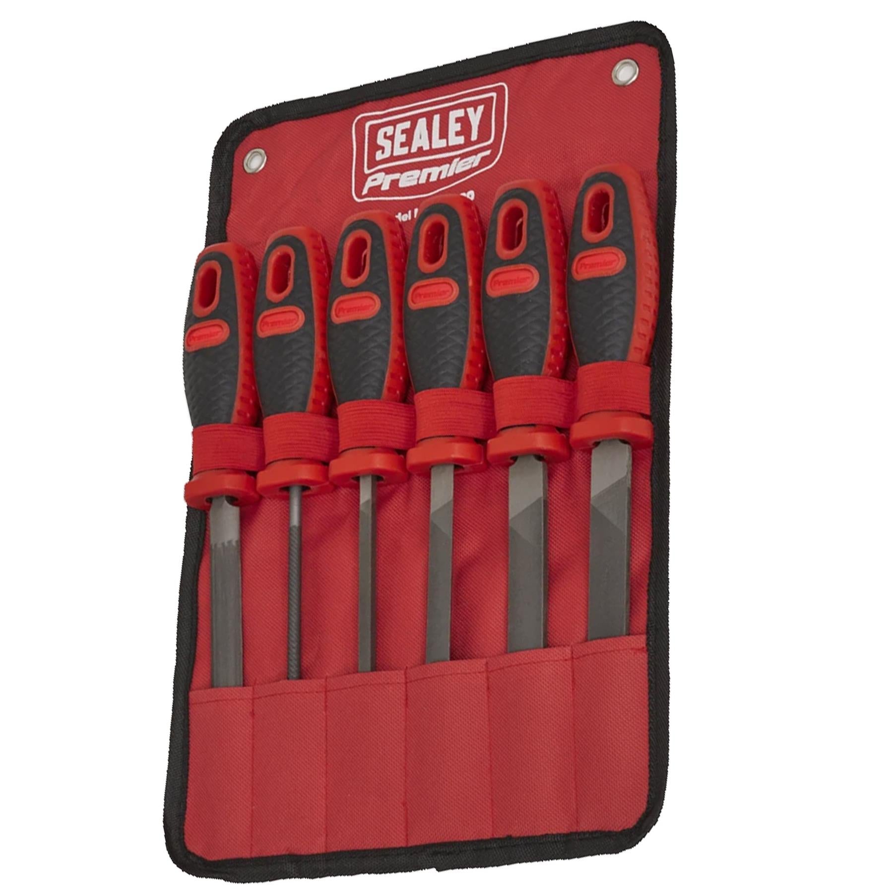 Sealey Engineer's File Set 6pc 150mm