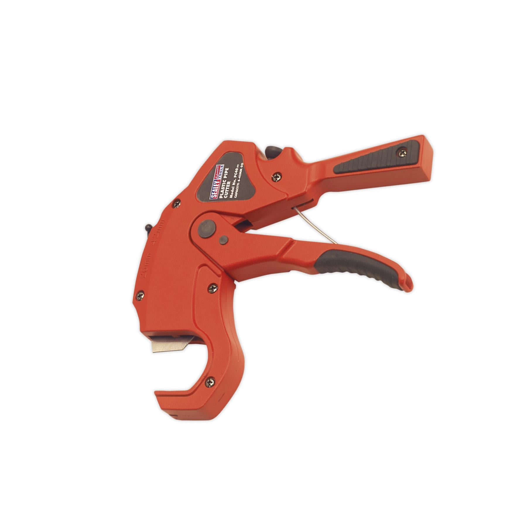 Sealey Plastic Pipe Cutter 6-42mm Capacity OD