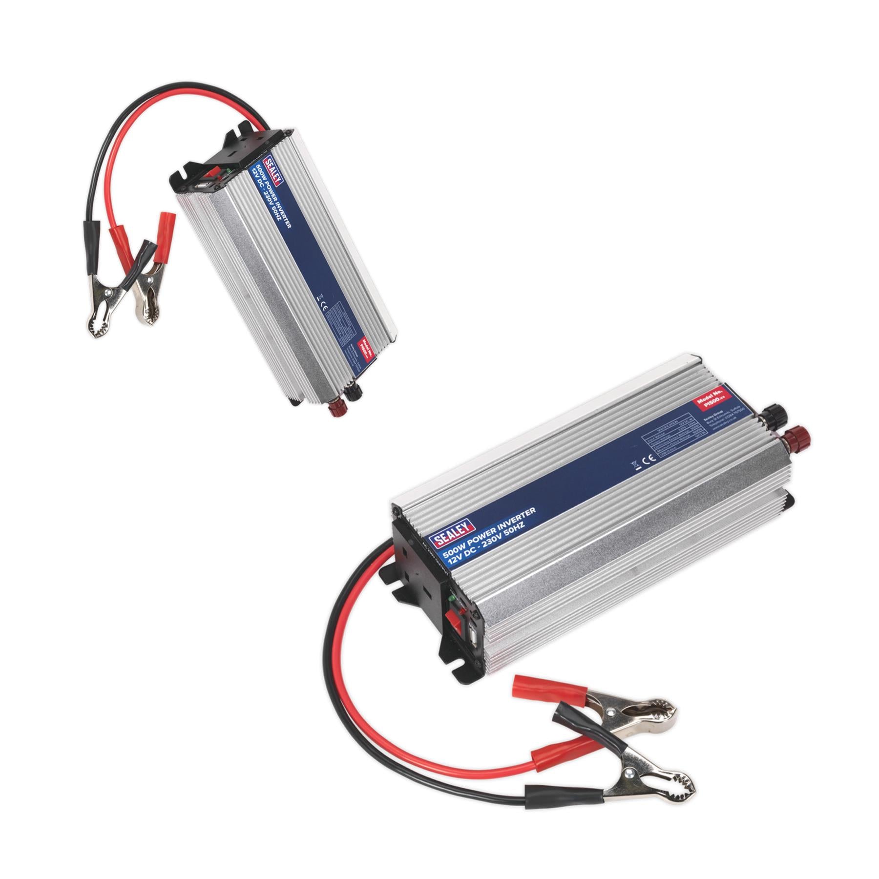 Sealey Power Inverter 500W 12V DC - 230V 50Hz