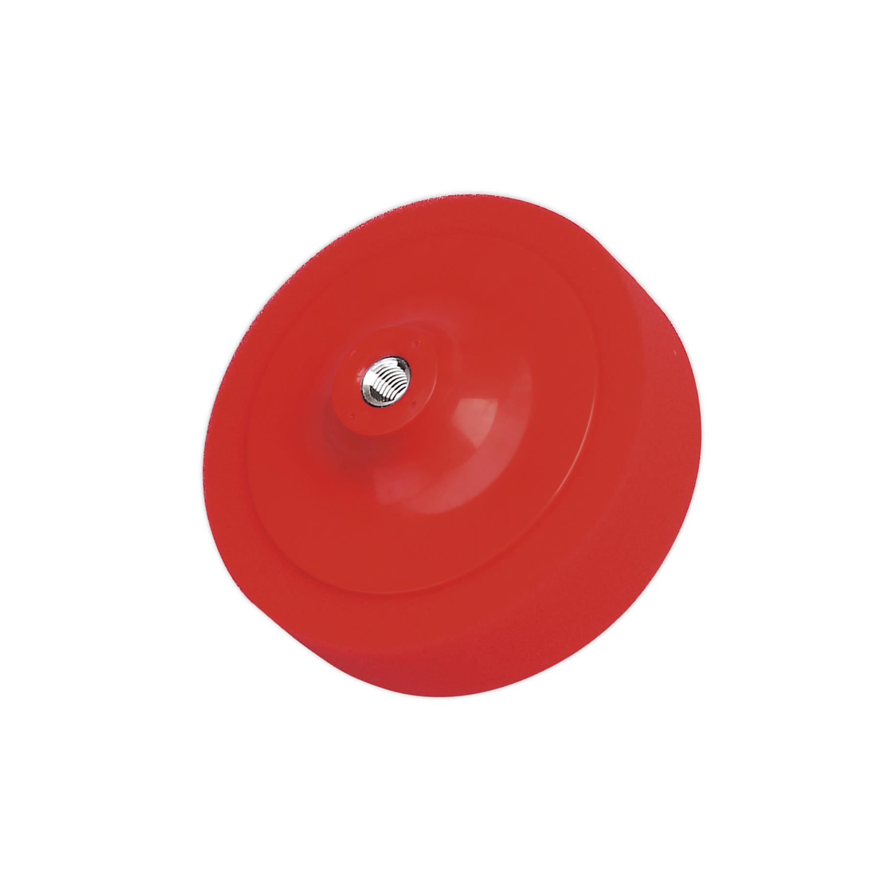 Sealey Buffing & Polishing Foam Head 150x50mm M14x2mm Red/U-Soft