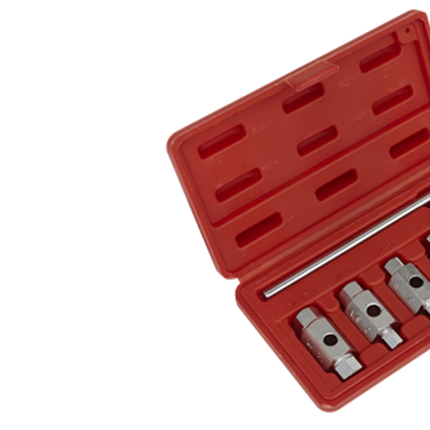 Sealey Drain Key Set 6pc Double End