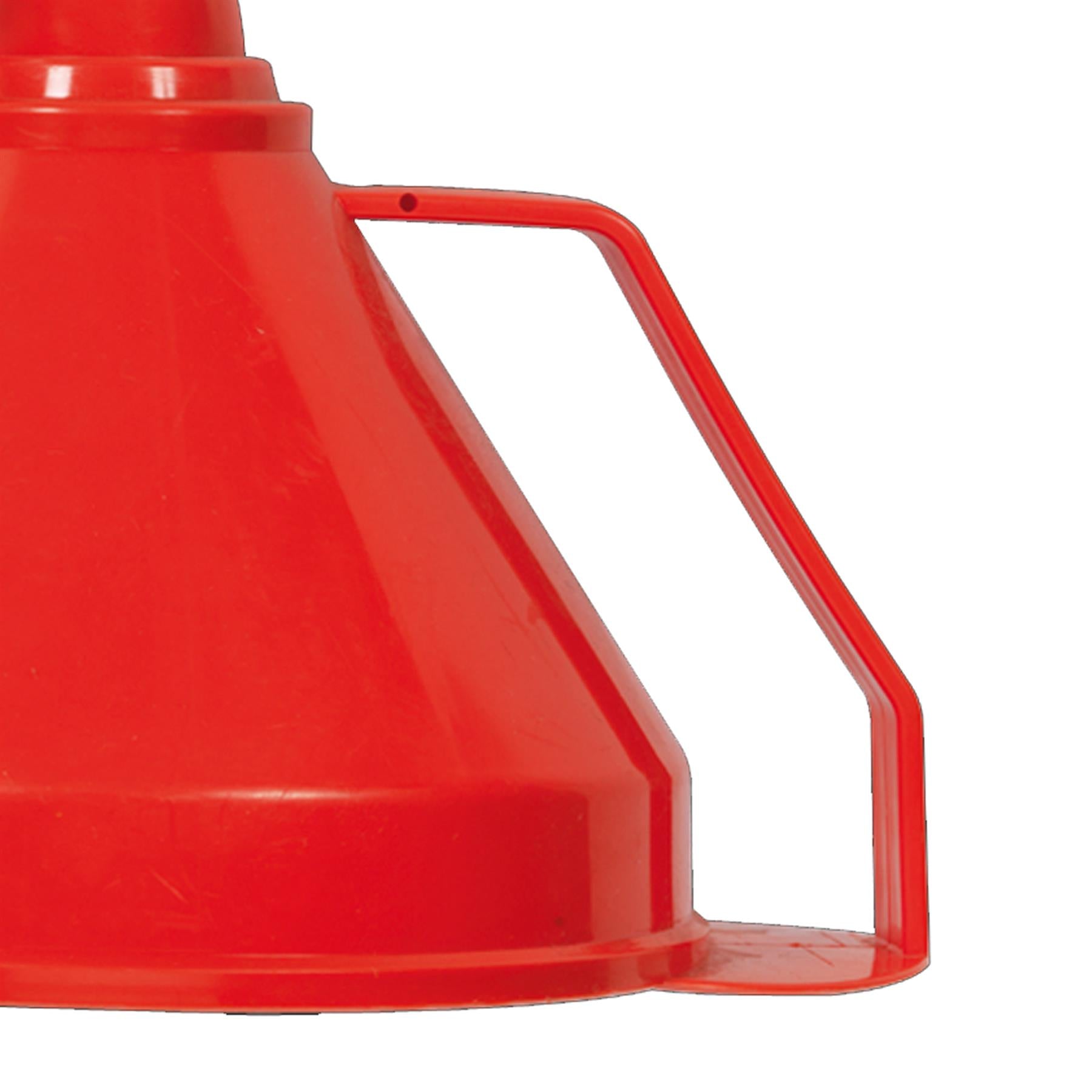 Sealey Funnel with Fixed Offset Spout & Filter Medium �160mm