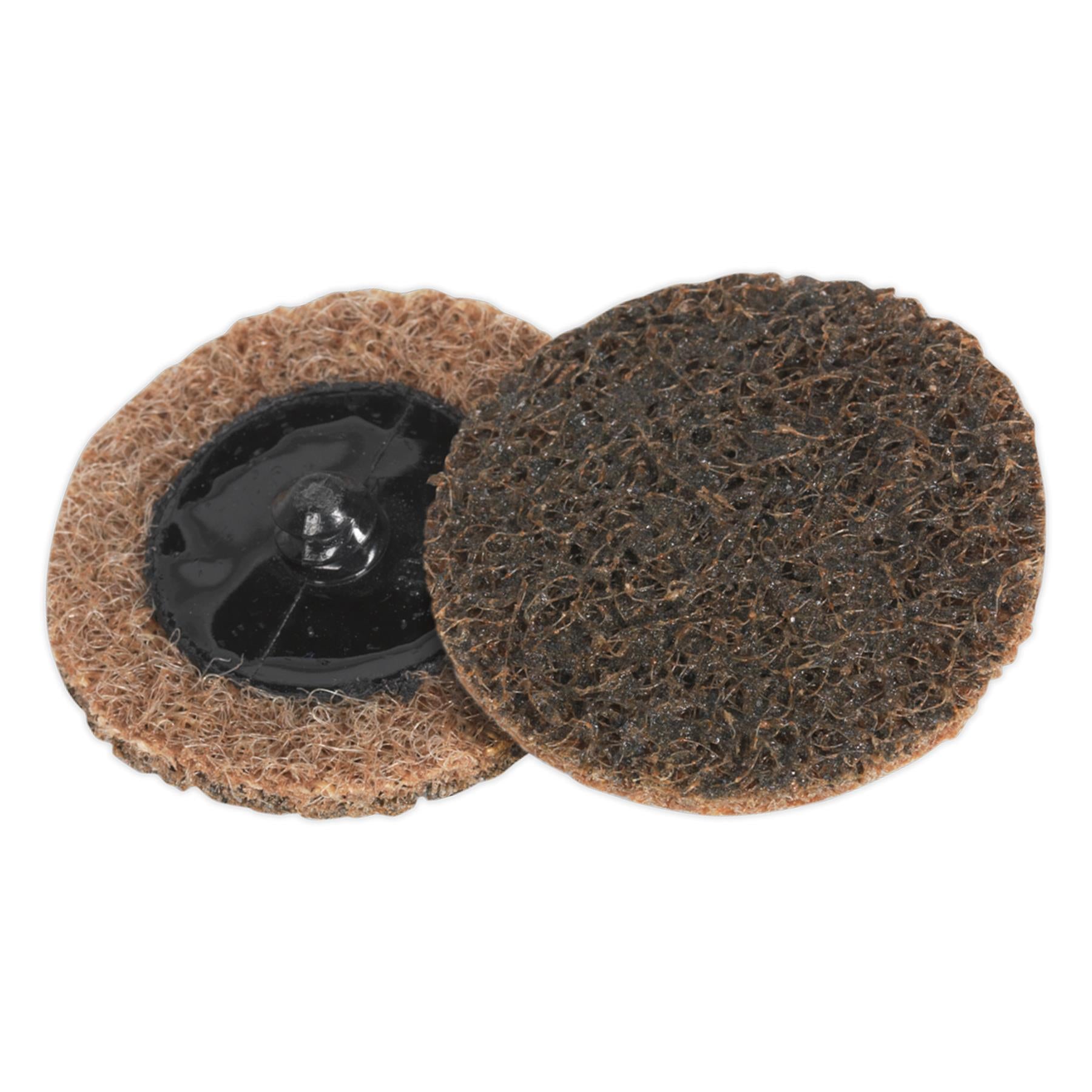 Sealey Quick-Change Preparation Pad 50mm Coarse Pack of 10