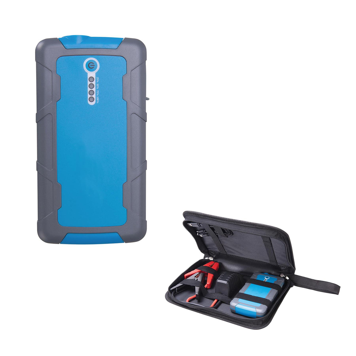 12V LITHIUM ION POWER BANK USB PHONE CHARGER CAR JUMP STARTER 6000mAh