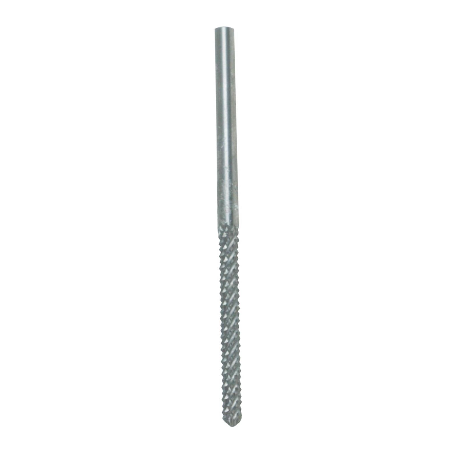 Tile Cutting Spiral Saw Bit - 3.17mm (1/8") Grout Removal Steel Cutter Stone