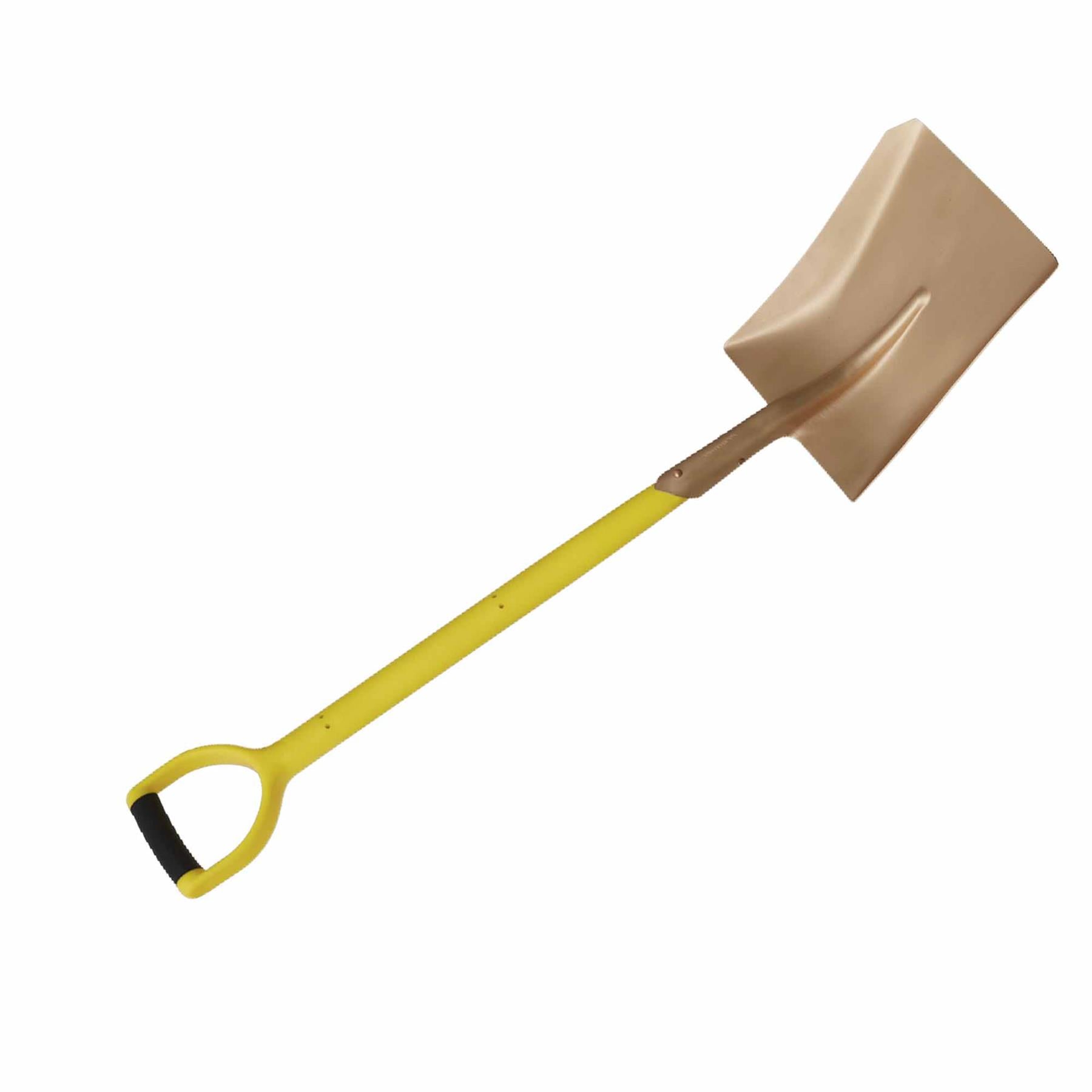 Sealey Square Shovel 240 x 418 x 990mm - Non-Sparking Beryllium Copper Head