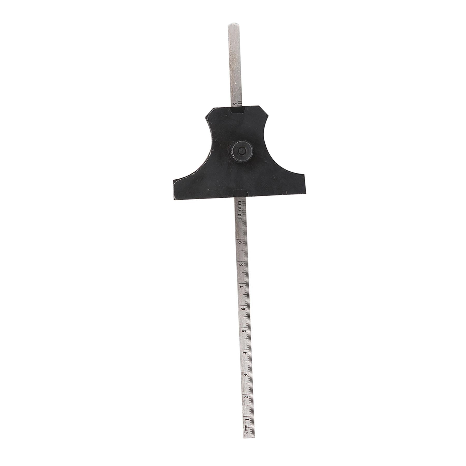 Depth Gauge 150mm Hardend Steel Locking Nut Metric Imperial Engineering