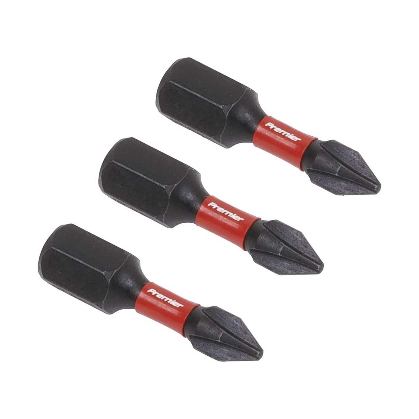 Phillips #1 Impact Power Tool Bits 25mm - 3pc