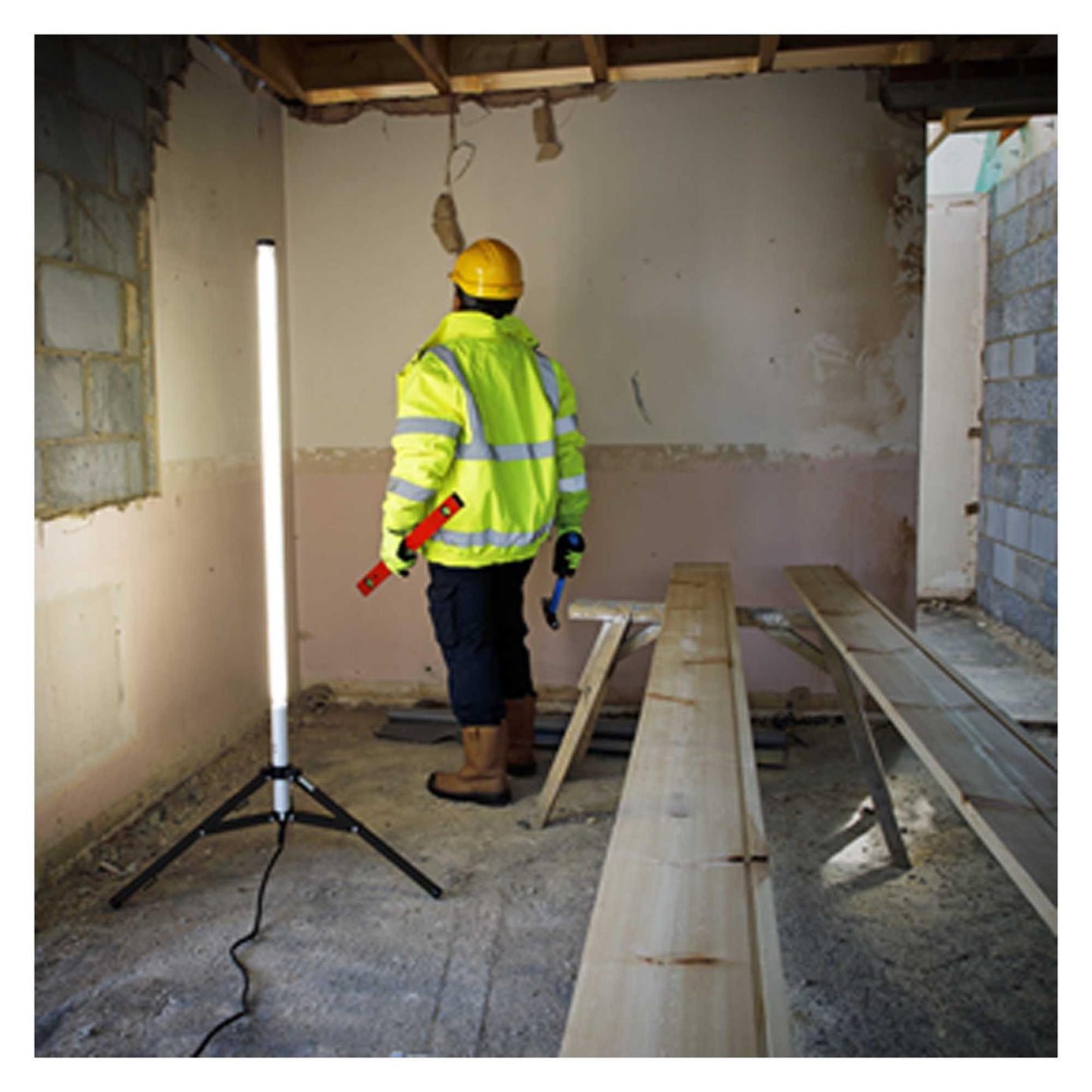 Sealey Slim Standing Worklight 360° 60W SMD LED 230V