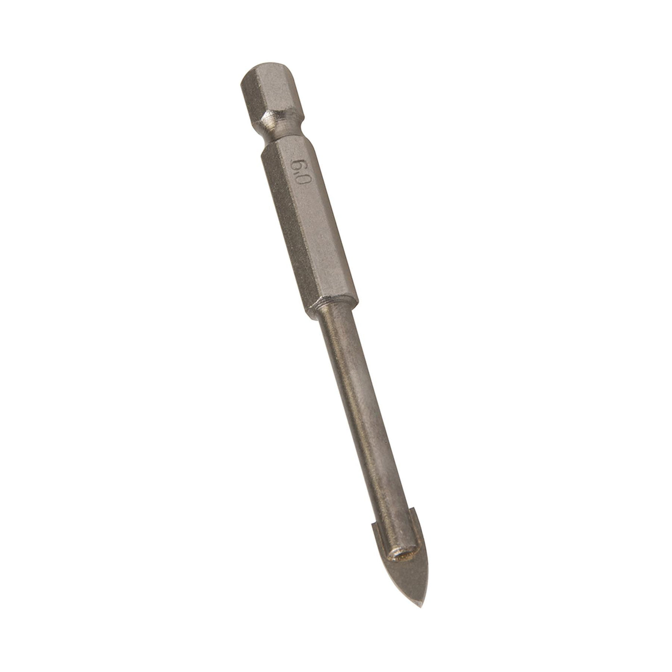 (5mm) Tile Glass Drill Bits Tungsten Carbide 1/4" Hex Shank Spear-Headed