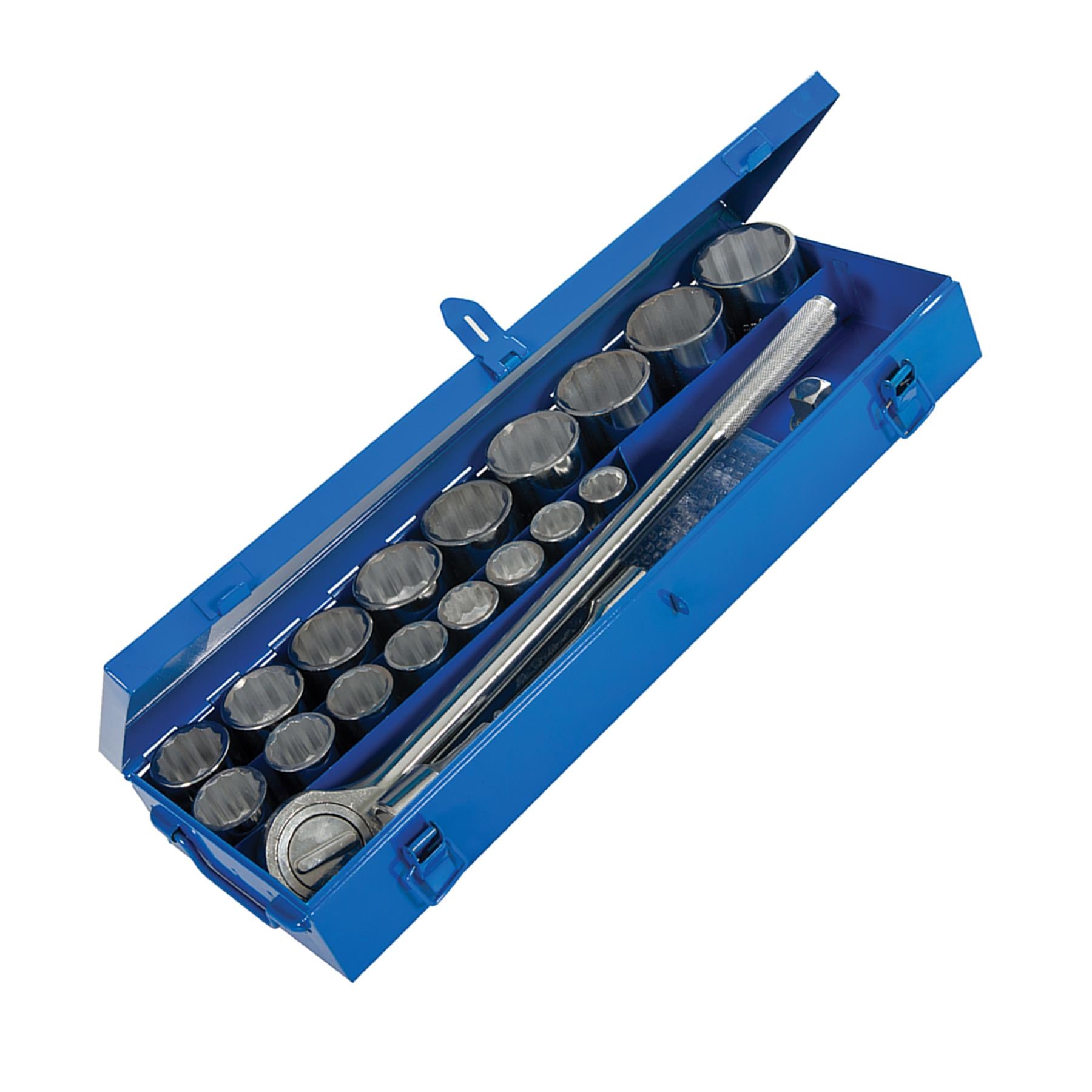 Socket Set 3/4" Drive Metric Wrench 21Pce 19-50mm Hand Tools High Quality