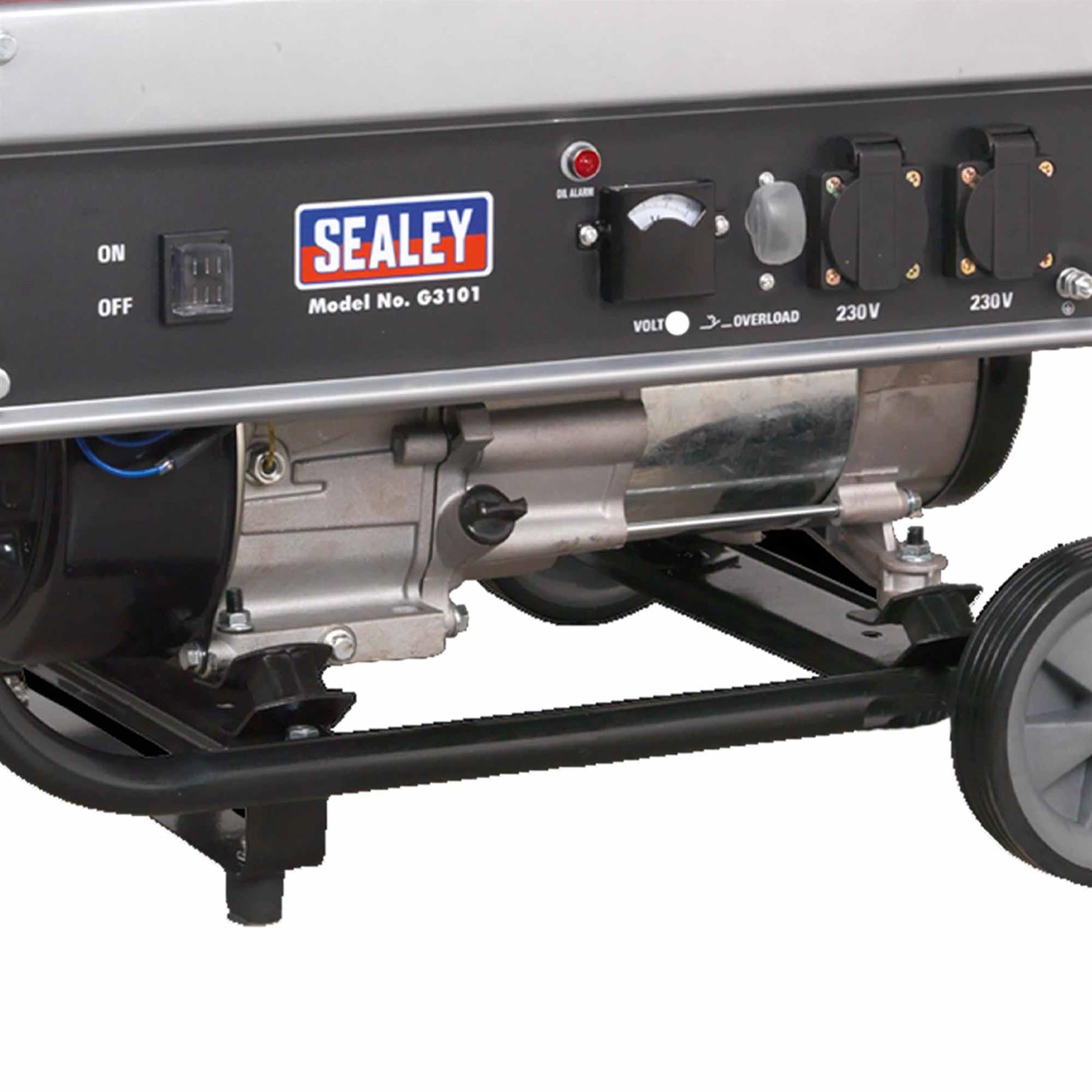 Sealey Generator 3100W 230V 7hp Garage Workshop DIY
