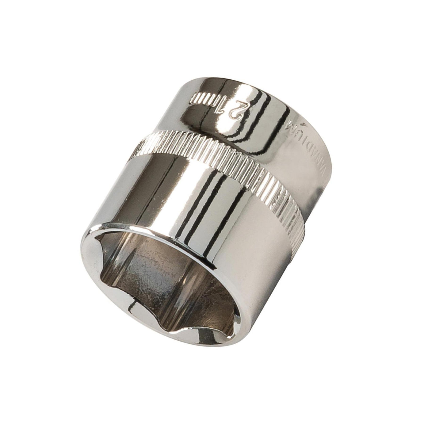 Socket 3/8" Drive Metric Hex Square 21mm Individual Hex Polished Crv Tool