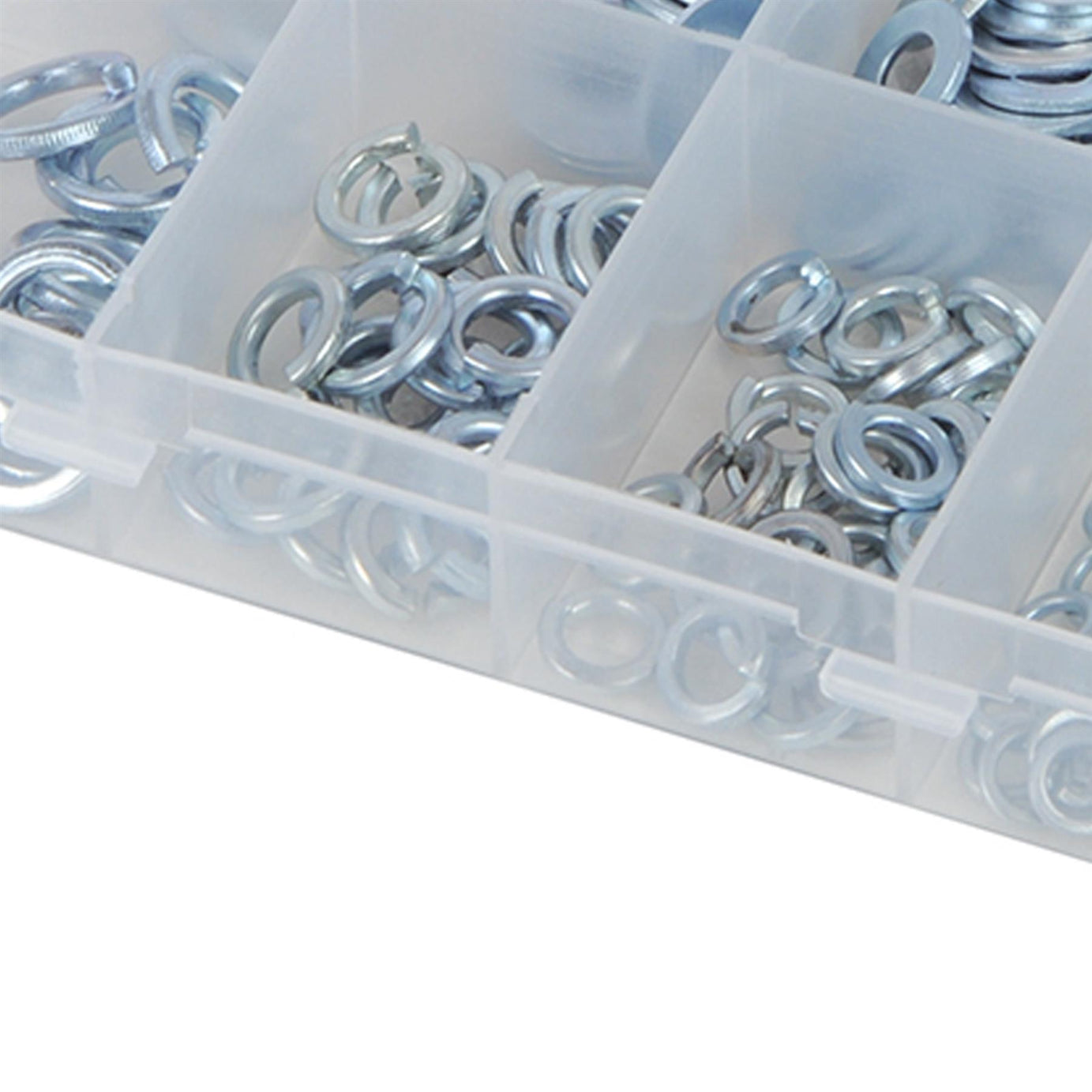 210Pce Steel Washers Pack Diy Tools Zinc Plated Corrosion Resistant Finish