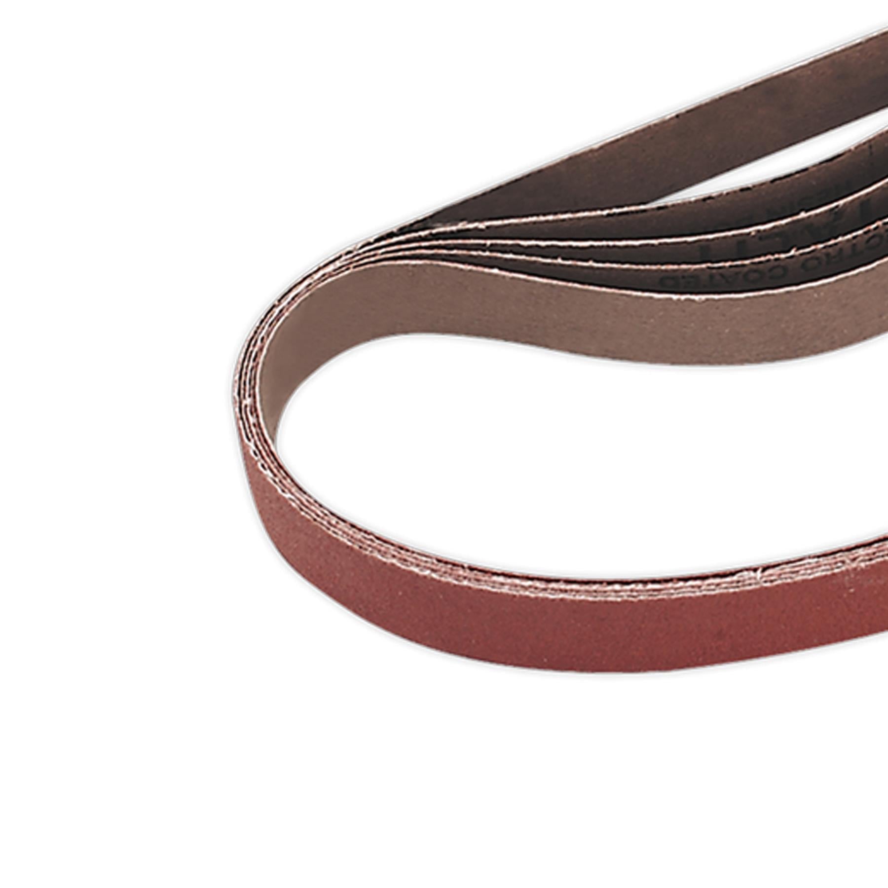 Sealey Sanding Belt 20 x 520mm 120Grit Pack of 5