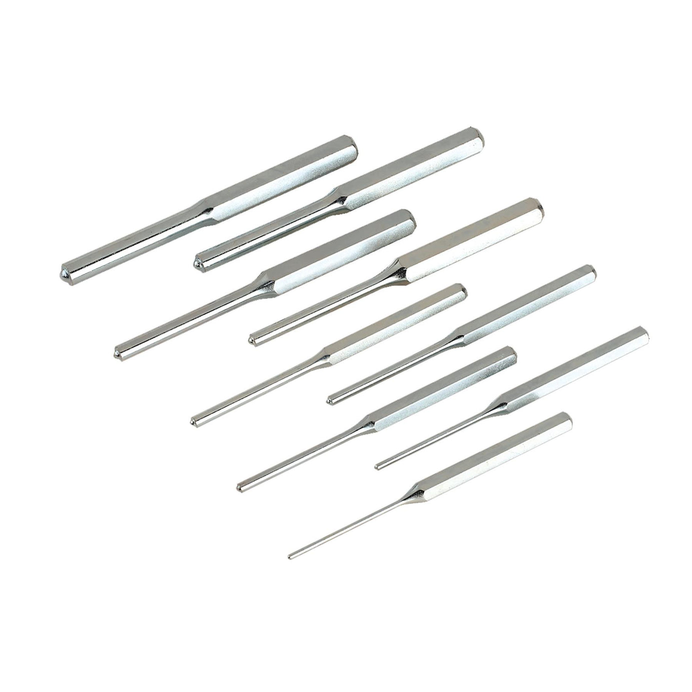 Sealey Roll Pin Punch Set 9pc 3-12mm Metric