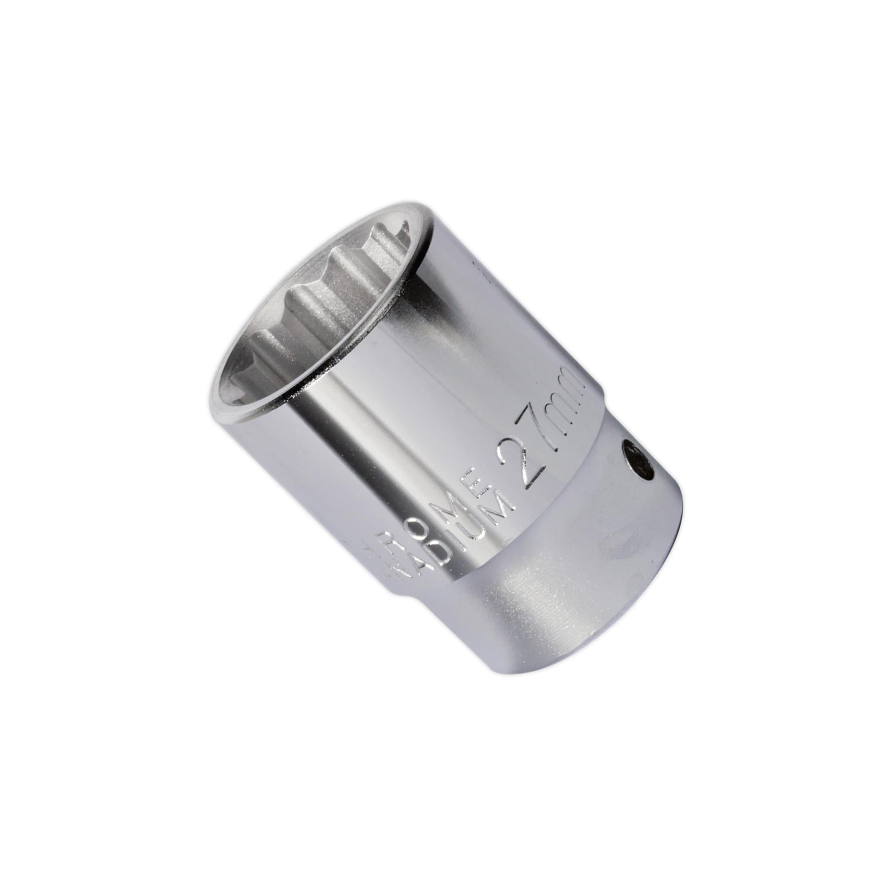 Sealey WallDrive Socket 27mm 3/4"Sq Drive