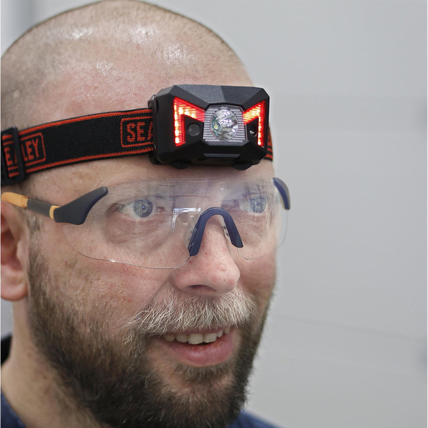 Sealey Rechargeable Head Torch 3W CREE XPE LED Auto-Sensor