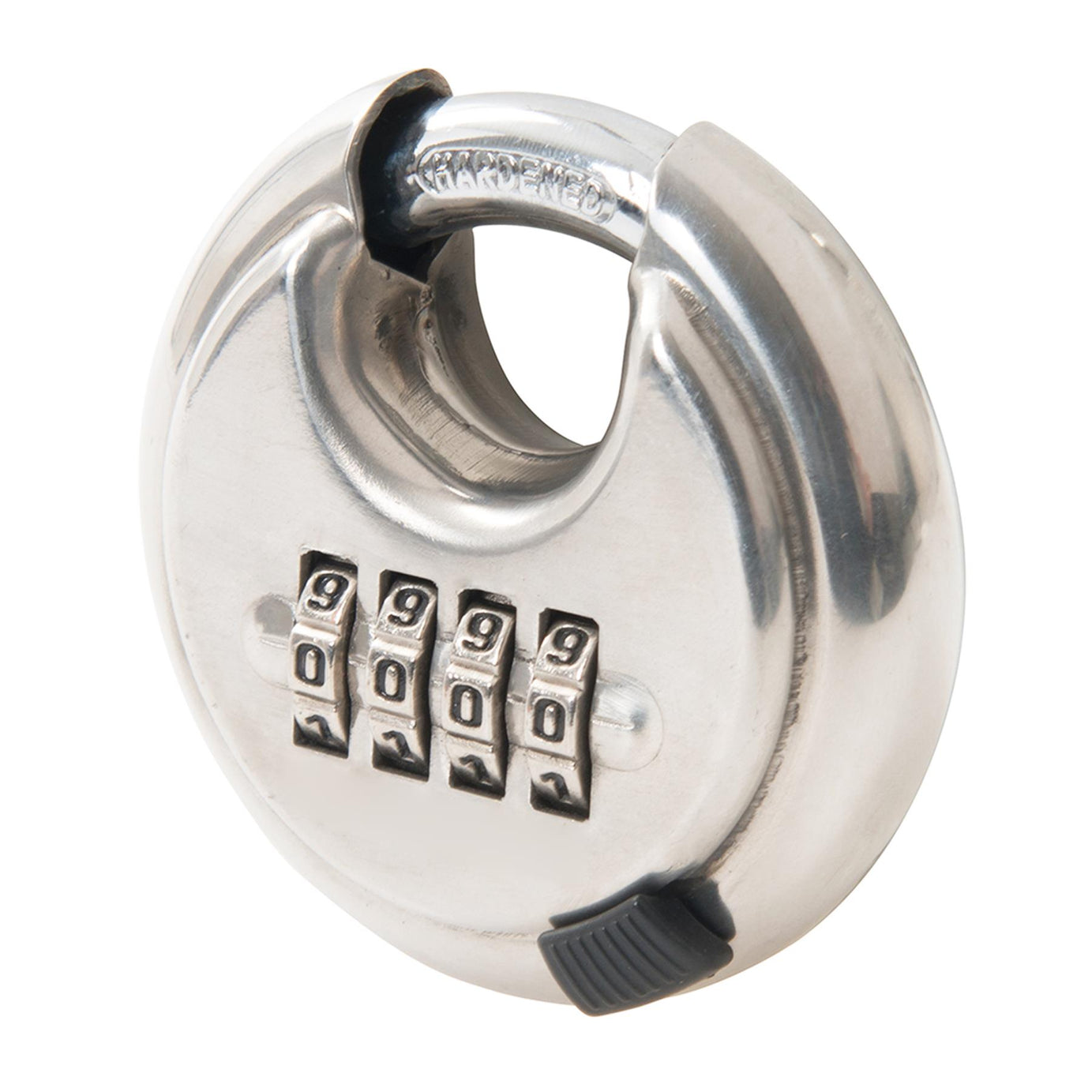 70mm Digit Disc Padlock 4 Stainless Steel Combination Disc Padlock High Quality