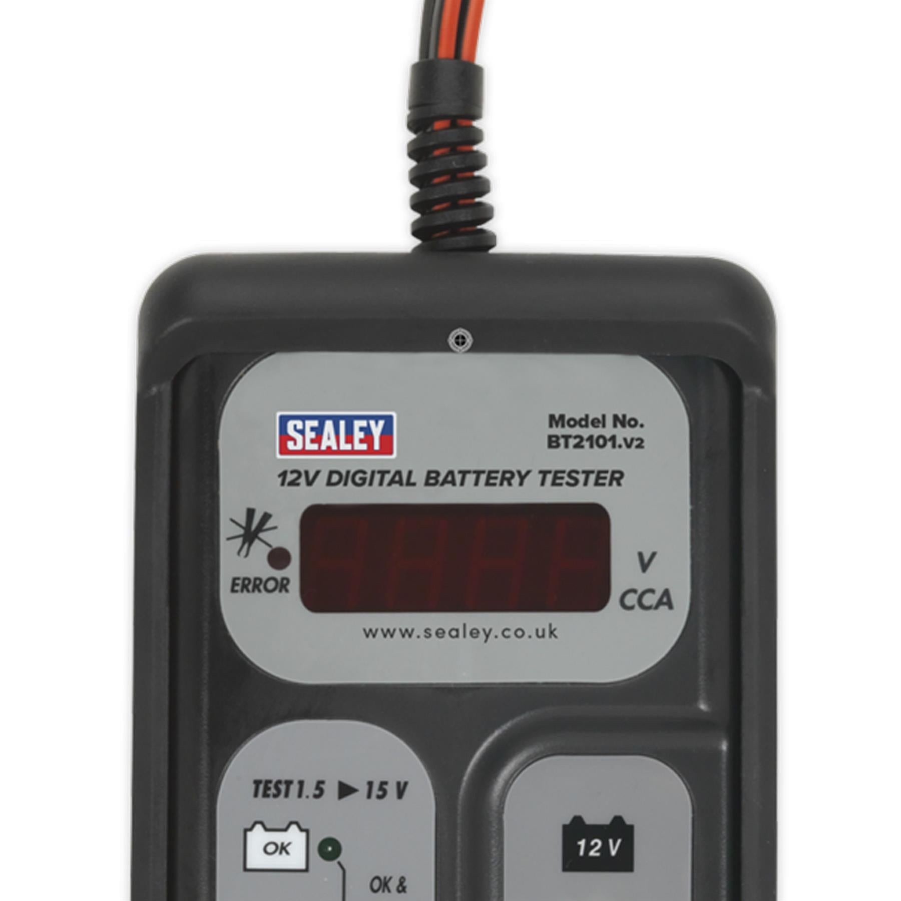 Sealey Digital Battery Tester 12V