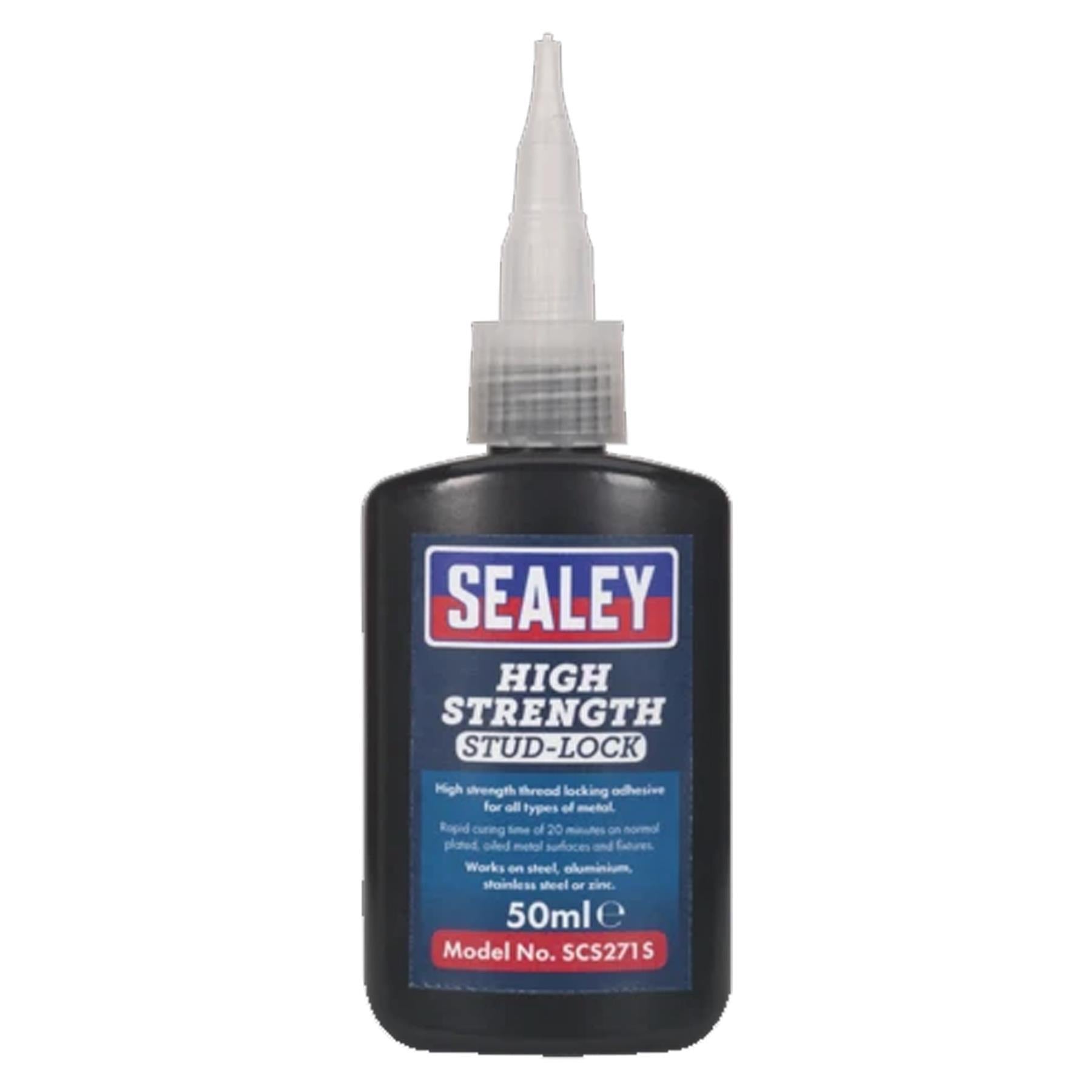 Sealey Stud Lock High Strength 50ml Pack of 12