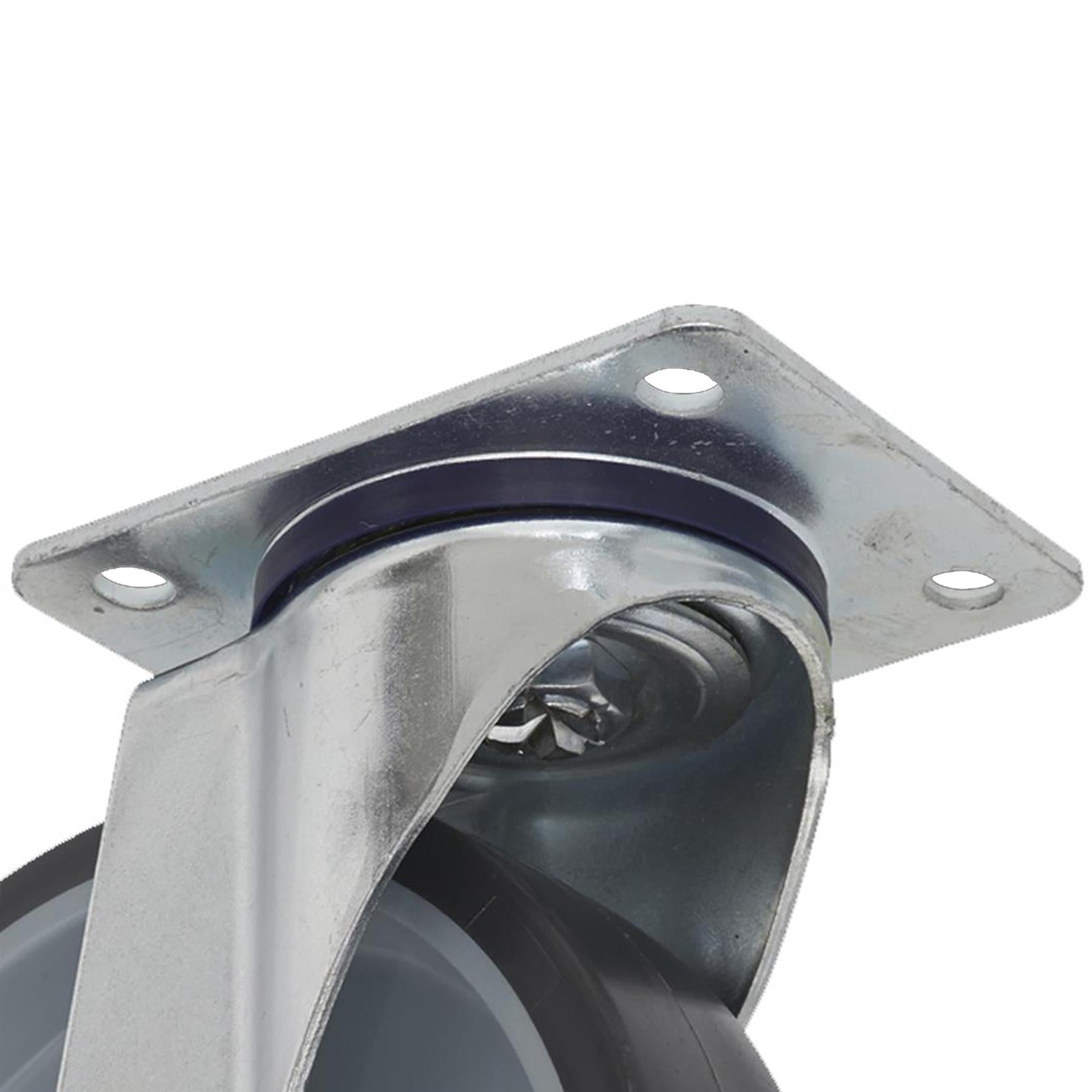 Sealey Medium-Duty Thermoplastic Swivel Castor Wheel 50mm
