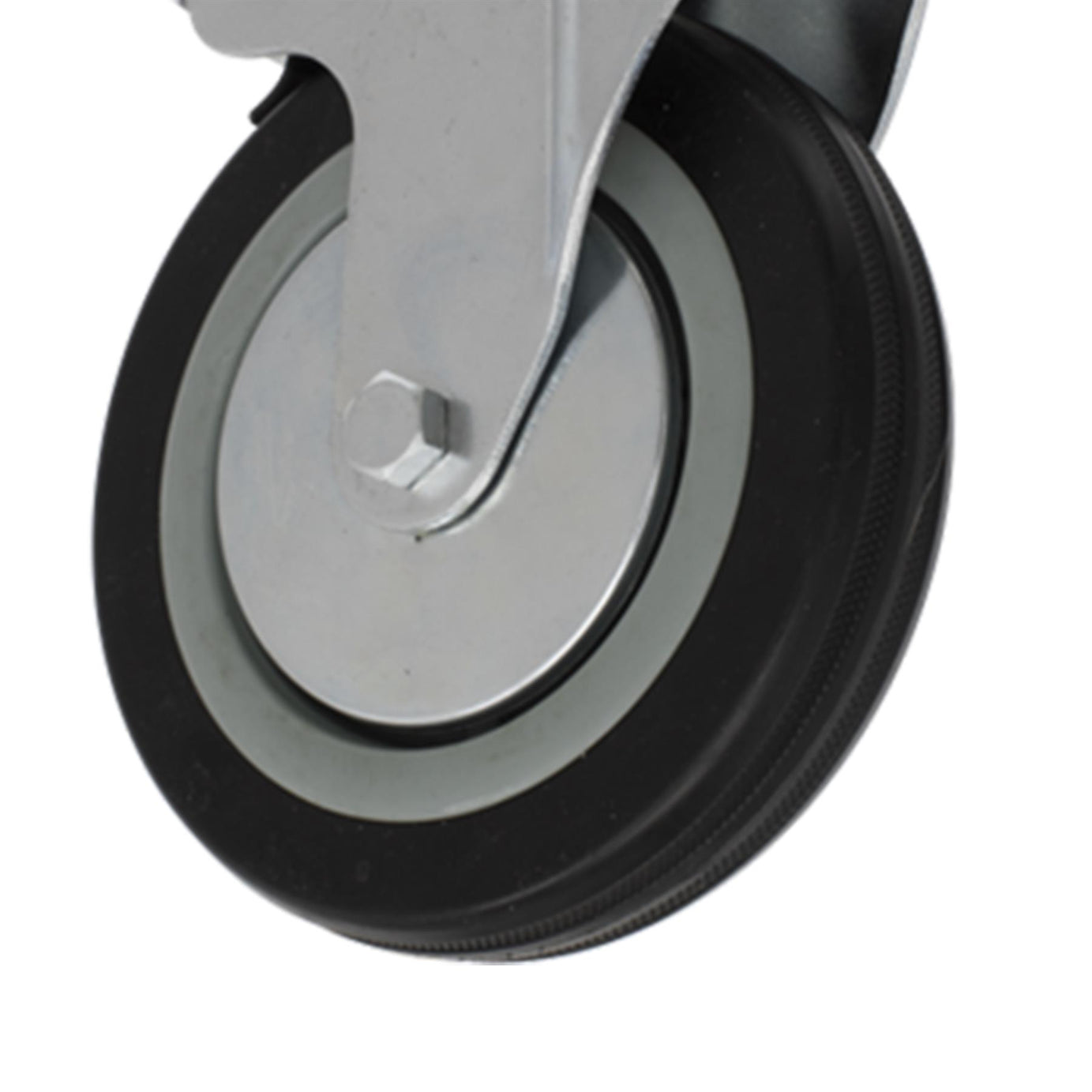 Sealey Castor Wheel Swivel Plate with Brake 125mm