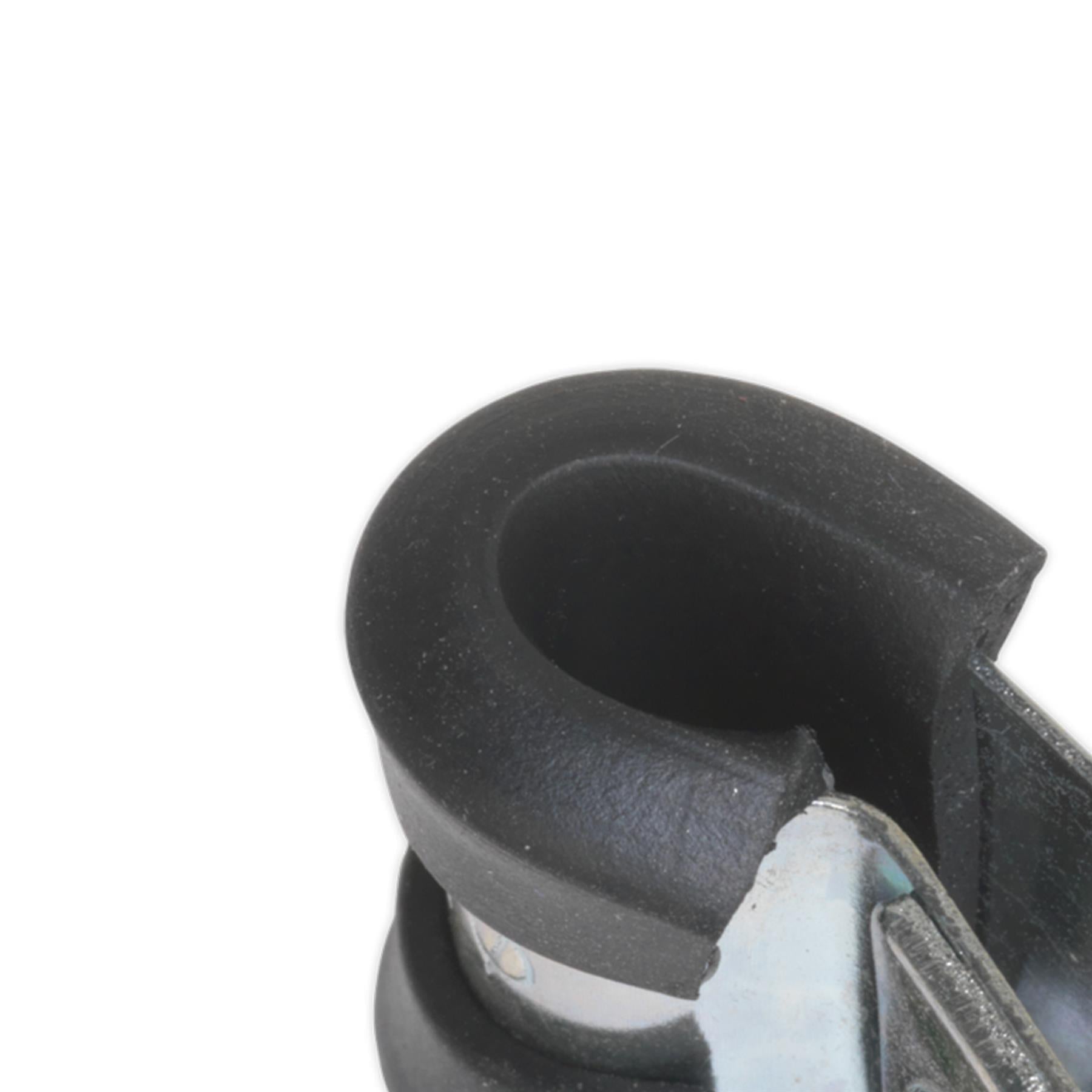 Sealey P-Clip Rubber Lined 5mm Pack of 25