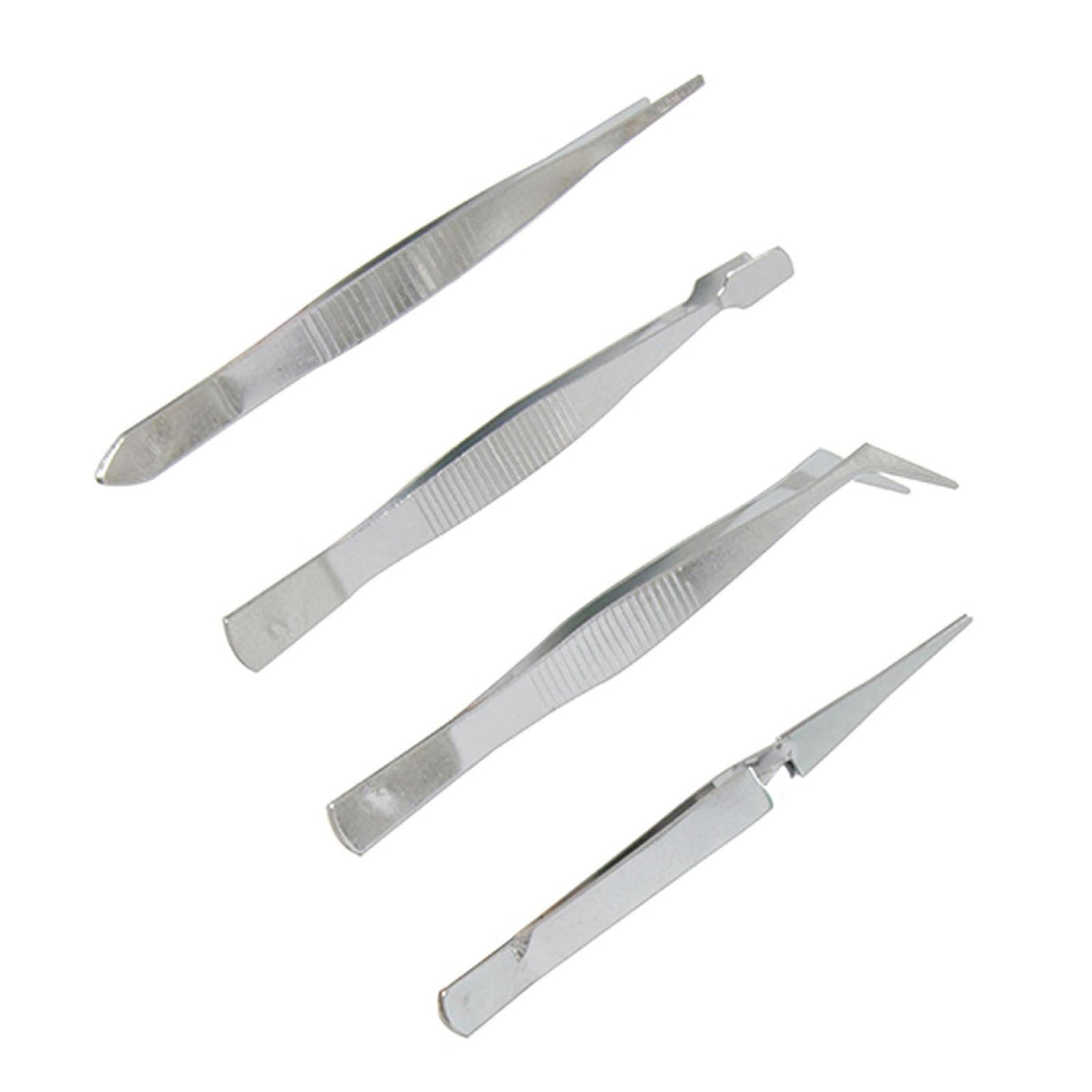 7Pc Tweezer Set For Precise Electronics Modelling Jewellery Beading Wire Work