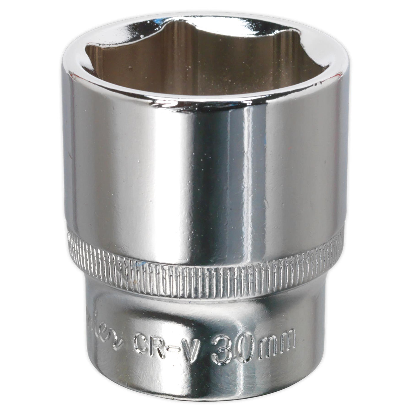 Sealey WallDrive Socket 30mm 1/2"Sq Drive Fully Polished