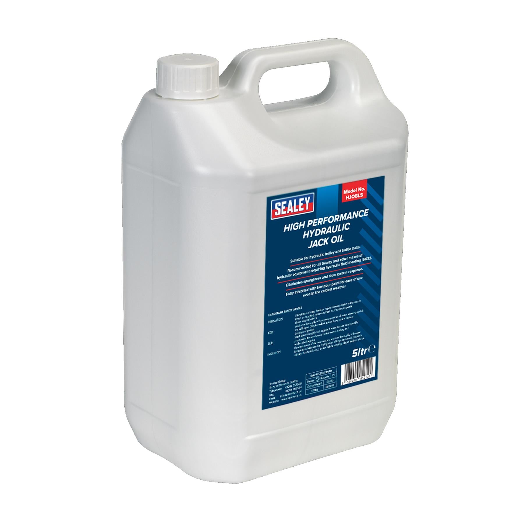 Sealey Hydraulic Jack Oil 5L