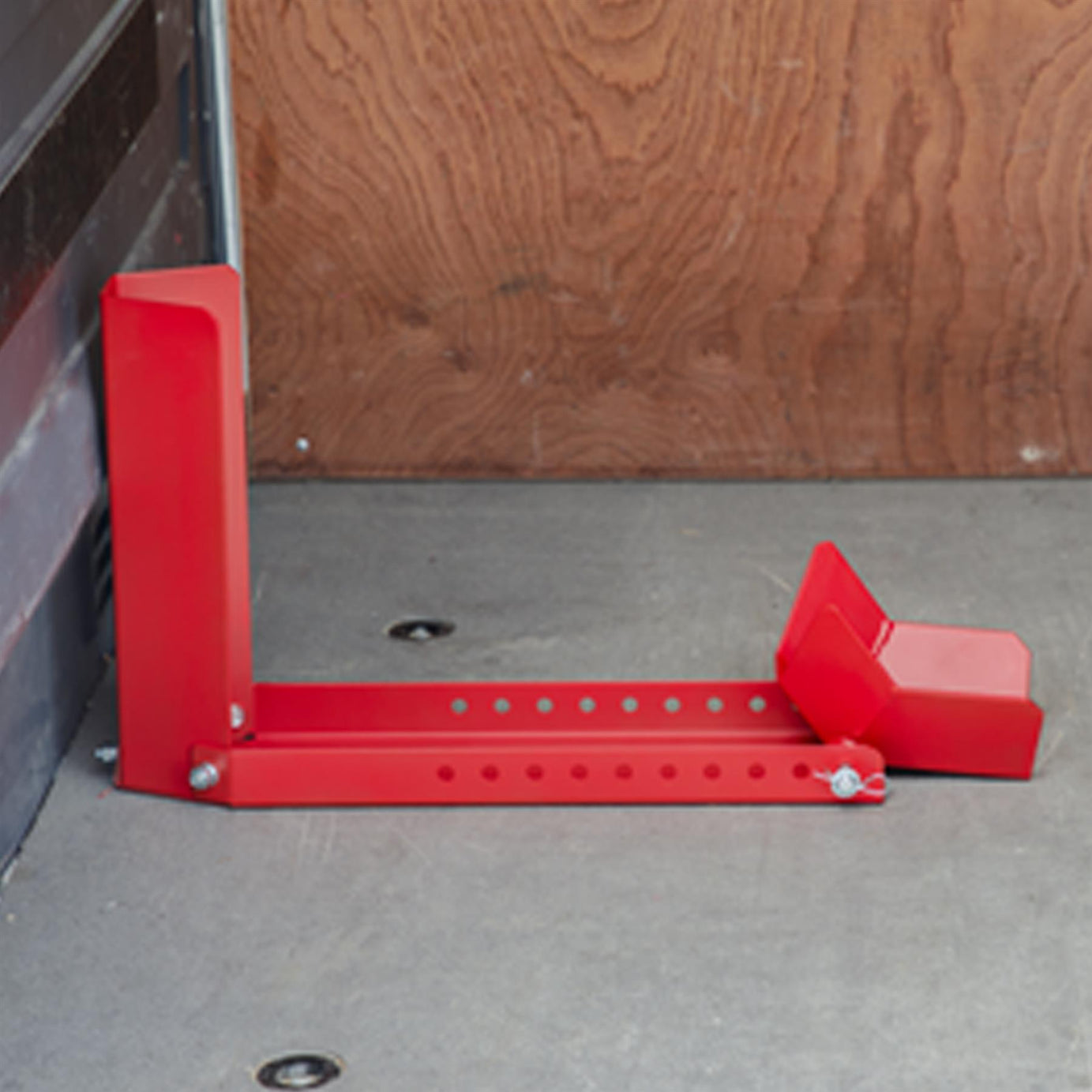 Motorcycle Roll-in Wheel Clamp - Bolt Down. Sealey