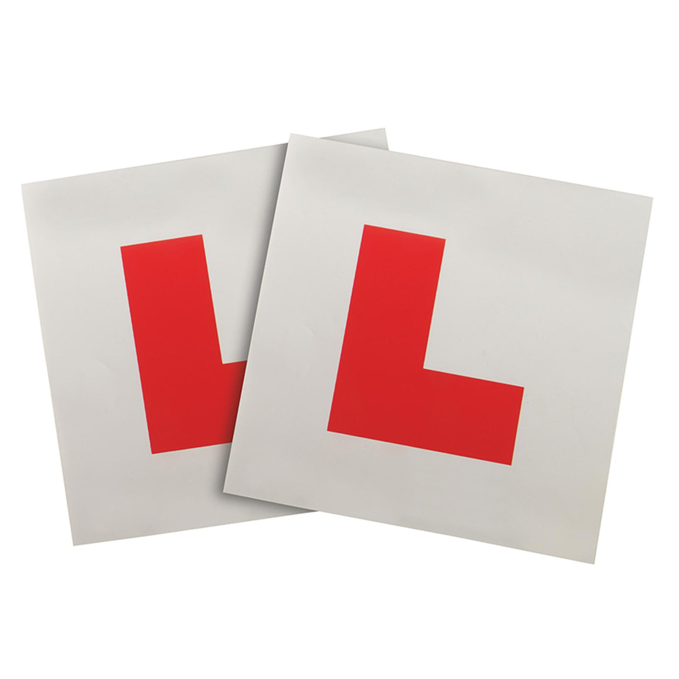 2Pce Magnetic 'L' Plates - Learner Learning Driver Safety Driving Test