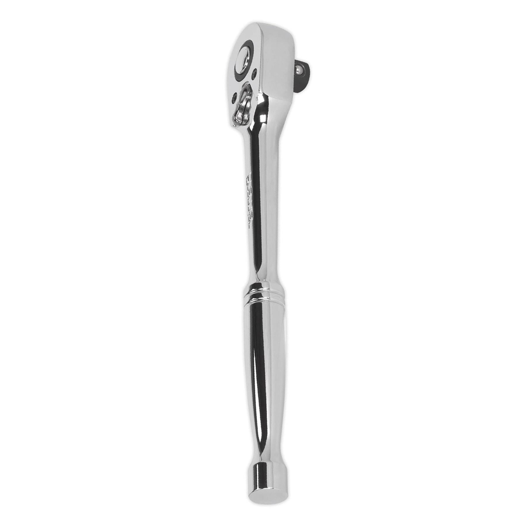 Sealey Ratchet Wrench 3/8"Sq Drive Pear-Head Flip Reverse