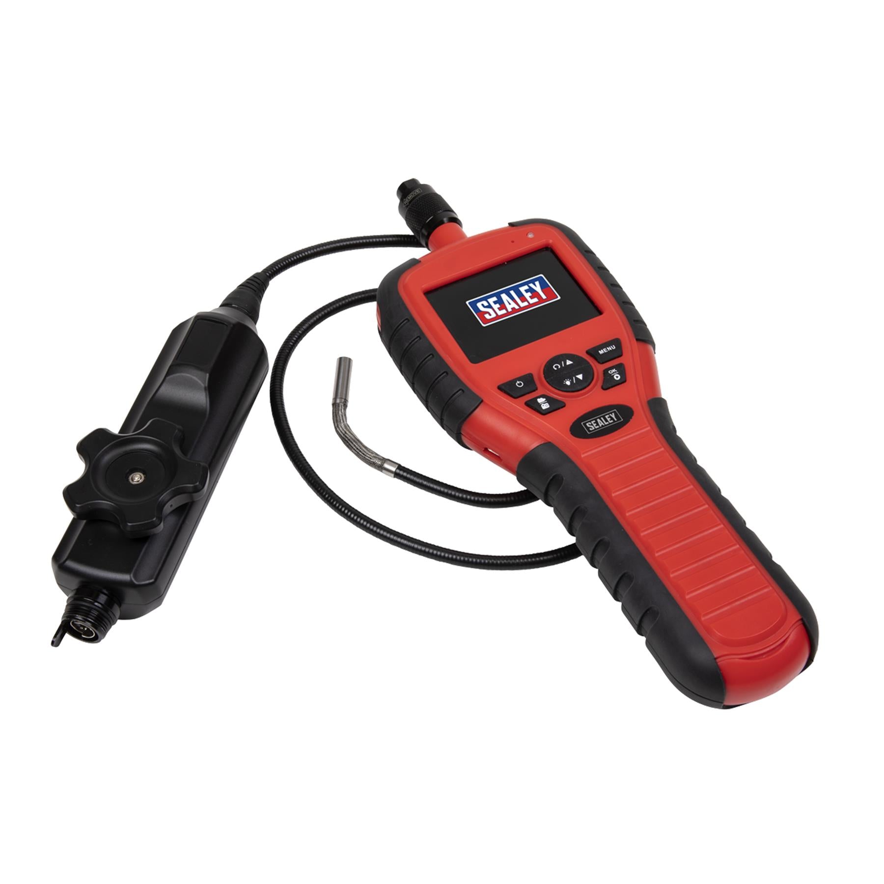 Sealey Video Borescope - Articulated Waterproof LED Probe Light