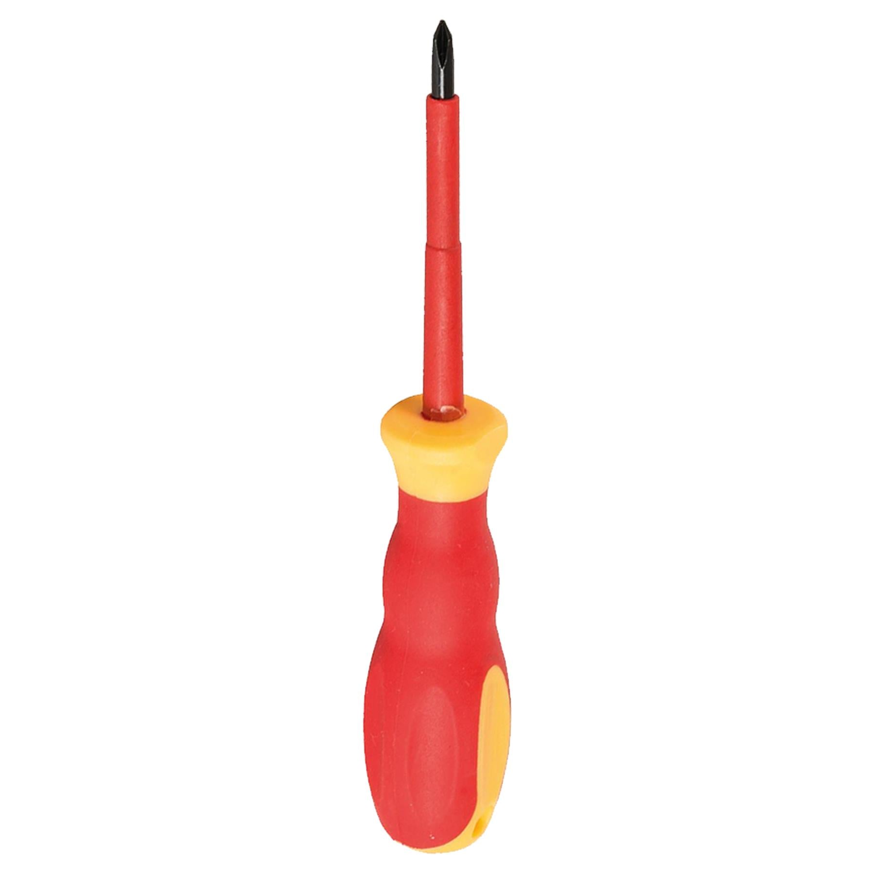 VDE Soft-Grip Electricians Screwdriver Phillips Ergonomic Handles PH1 x 80mm