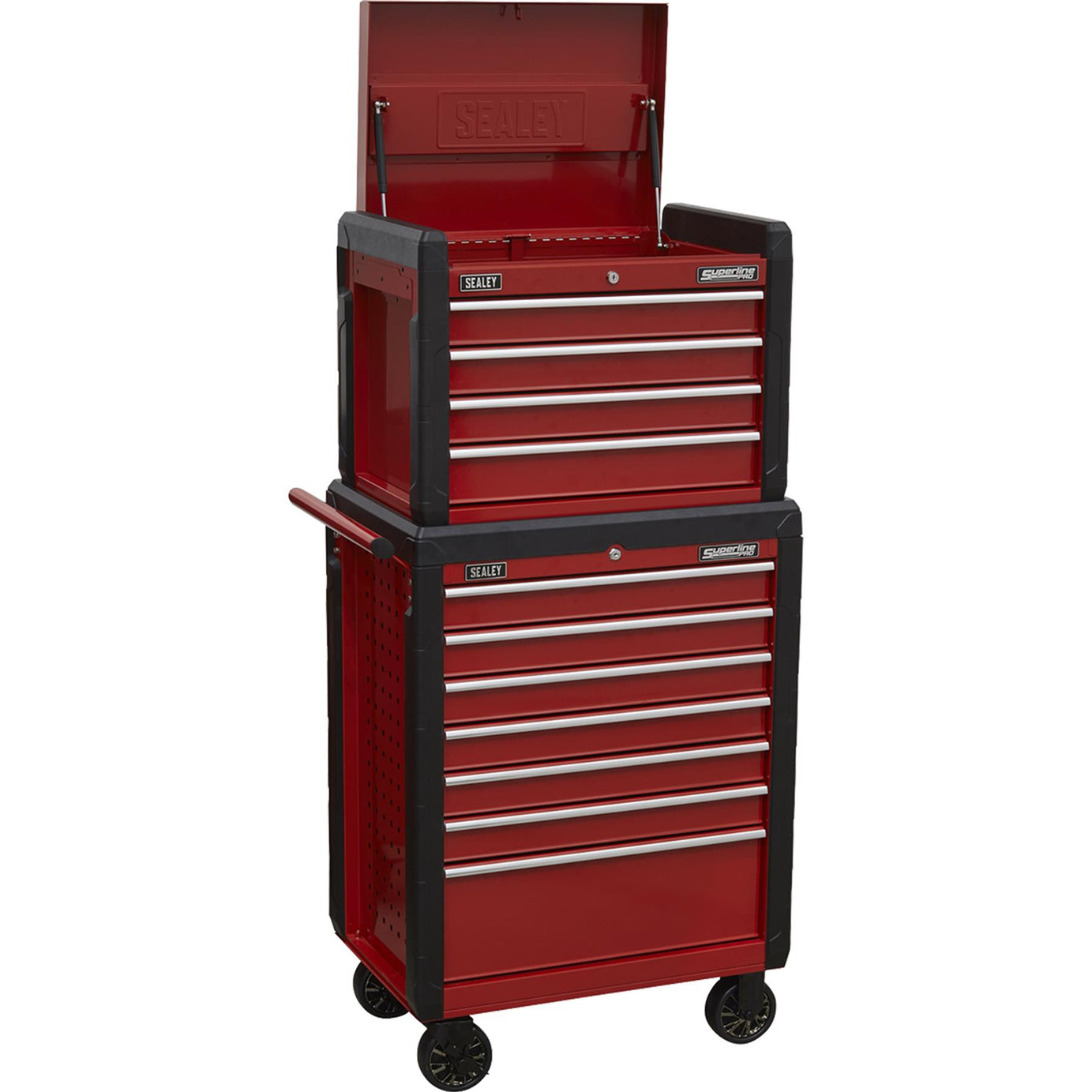 Sealey Topchest 4 Drawer & Rollcab 7 Drawer Combination