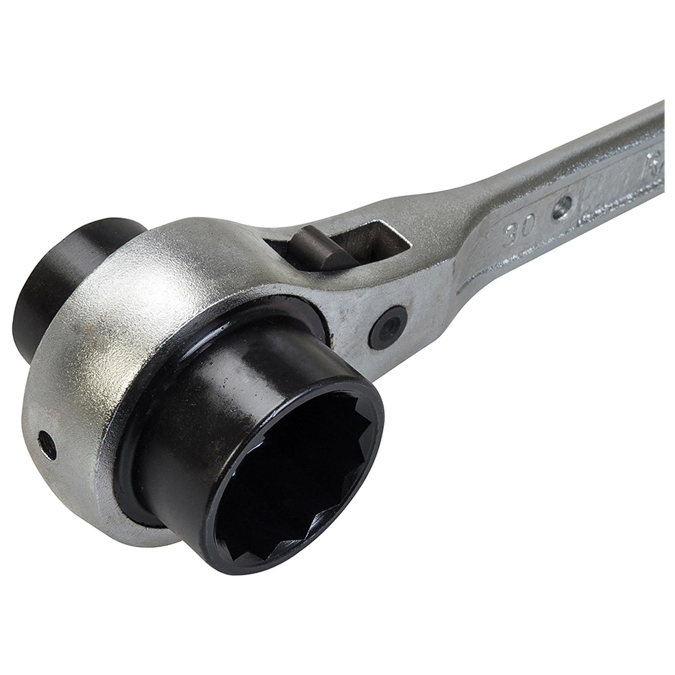 King Dick Heavy Duty Ratchet Podger Scaffolding Spanners Metric Heads 24 x 30mm