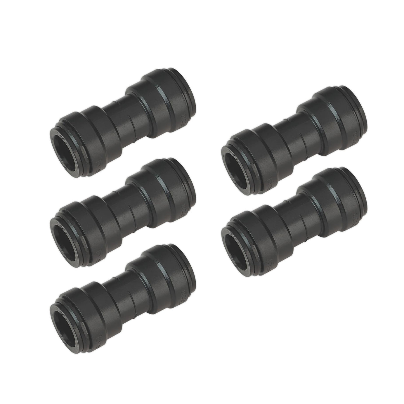 Sealey Straight Connector �15mm Pack of 5 (Speedfit - PM0415E)